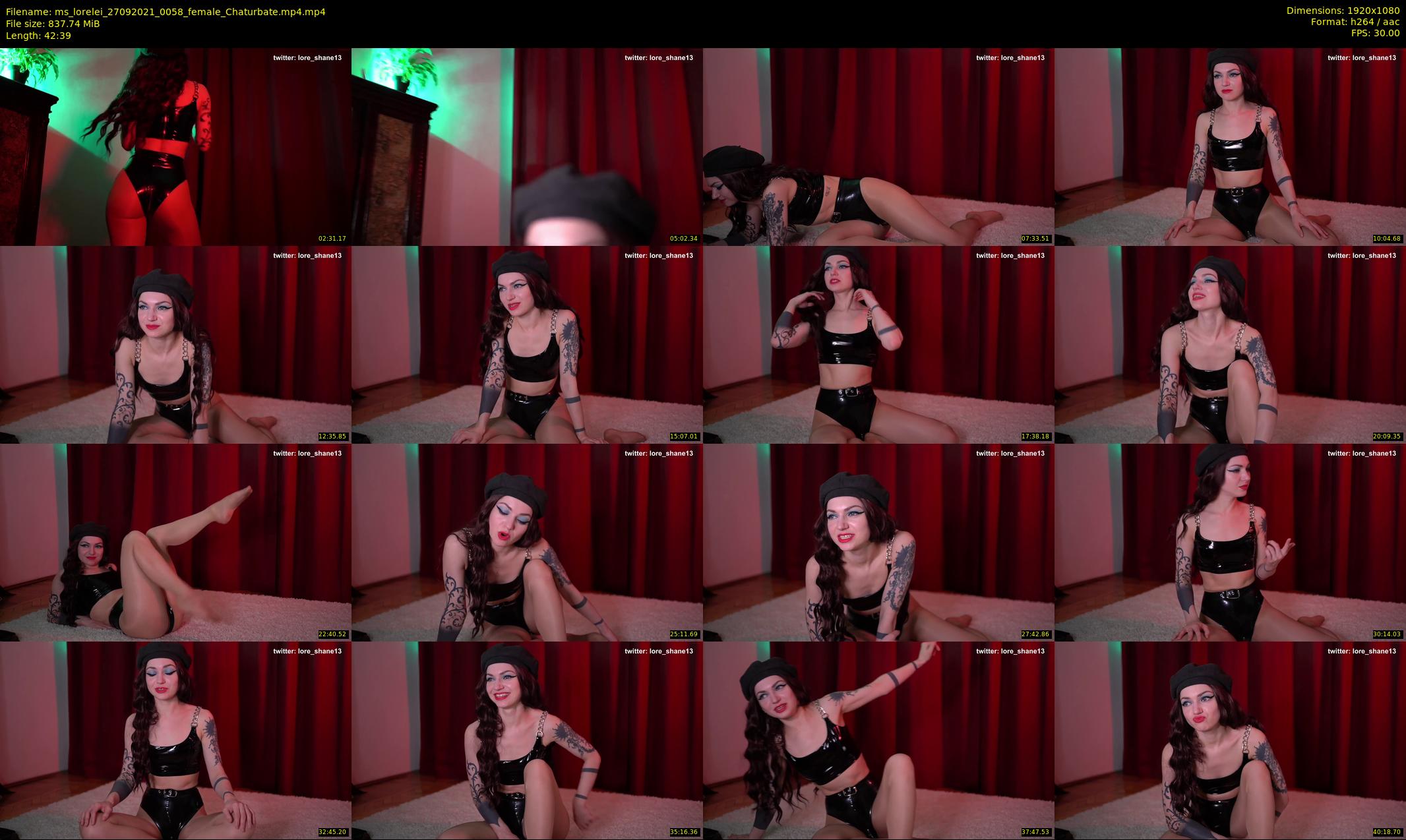 ms_lorelei — 43 minute Chaturbate female cam show recording, 1080p, Sep 27, 2021