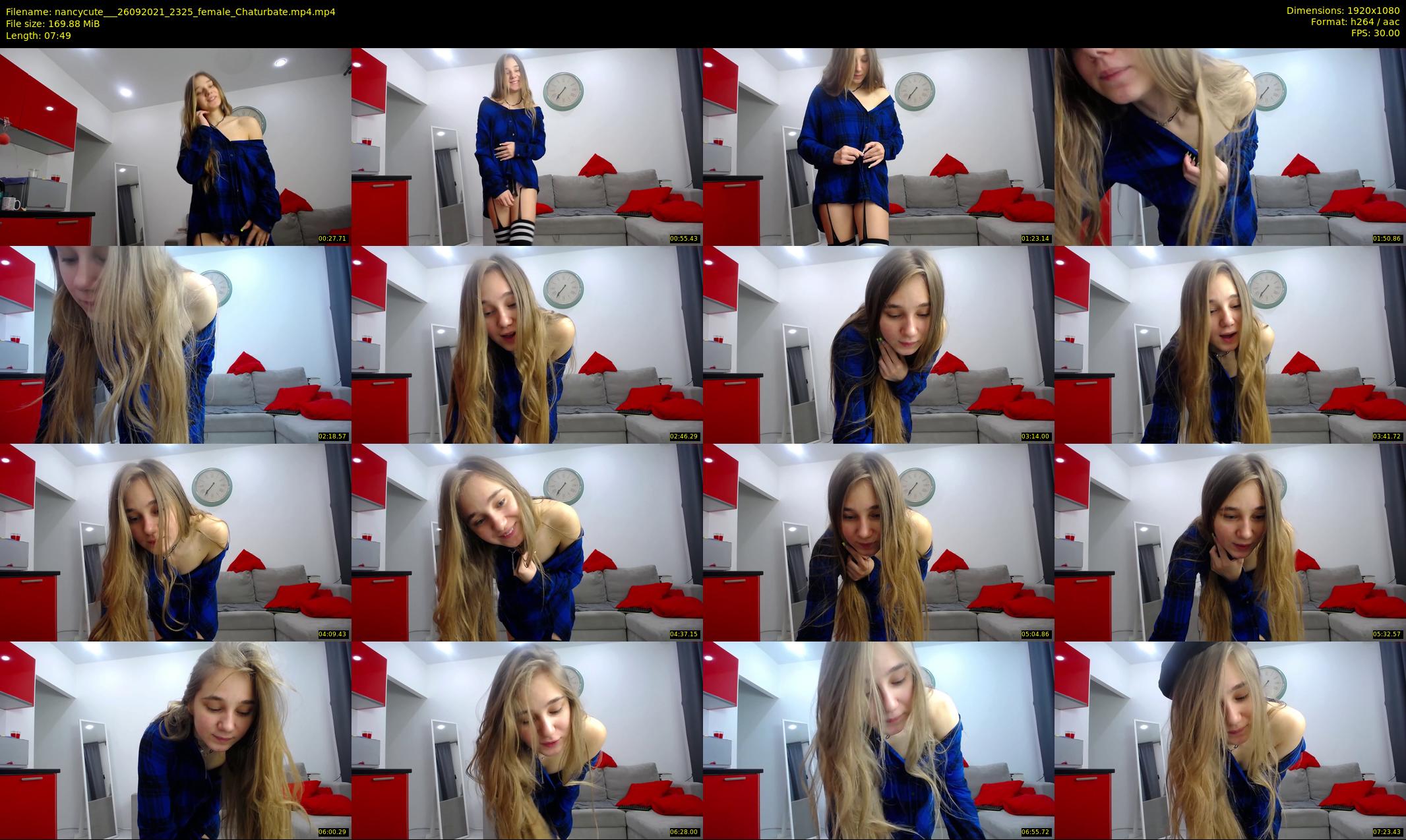 nancycute__ — 8 minute Chaturbate female cam show recording, 1080p, Sep 26, 2021
