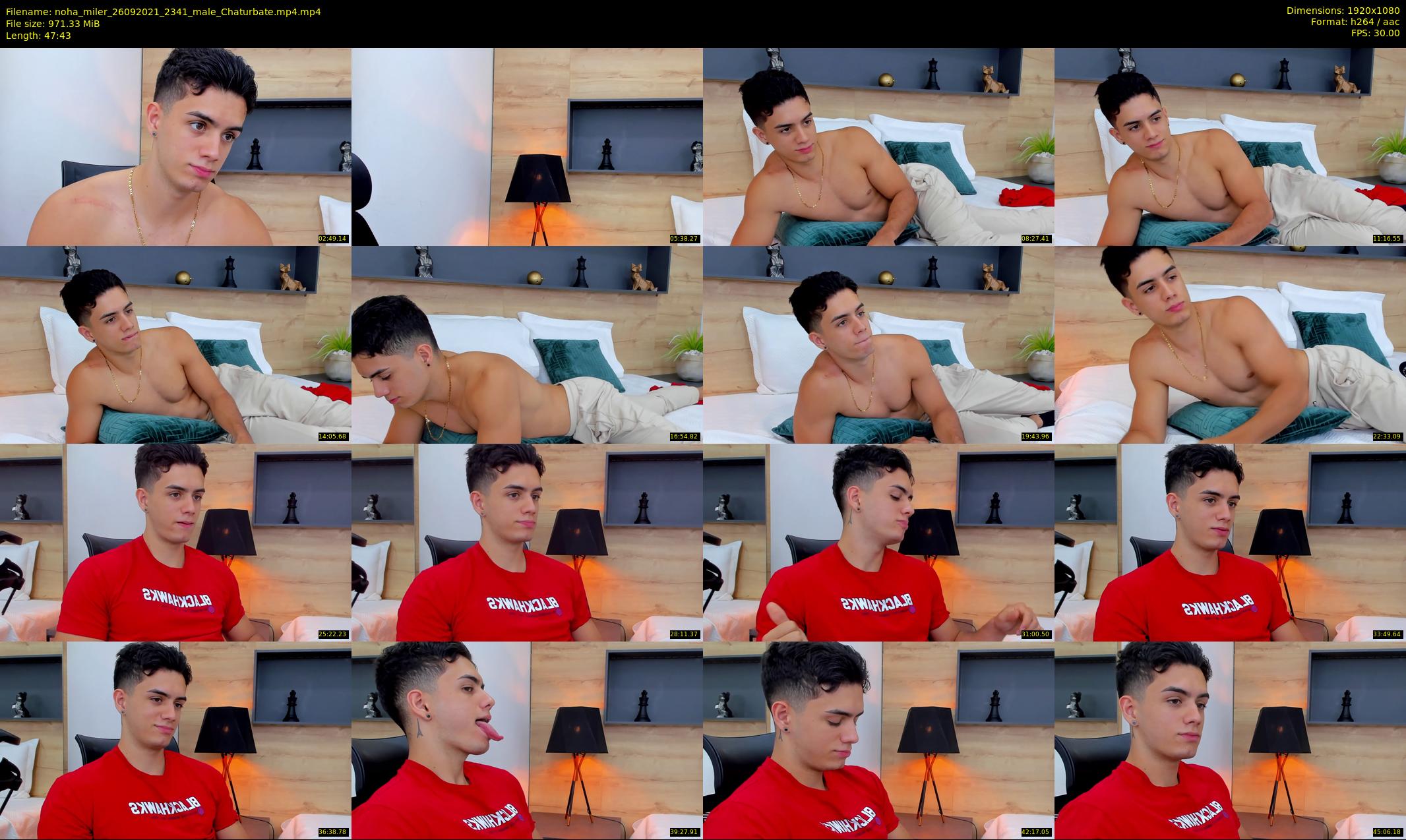 noha_miler — 48 minute Chaturbate male cam show recording, 1080p, Sep 26, 2021