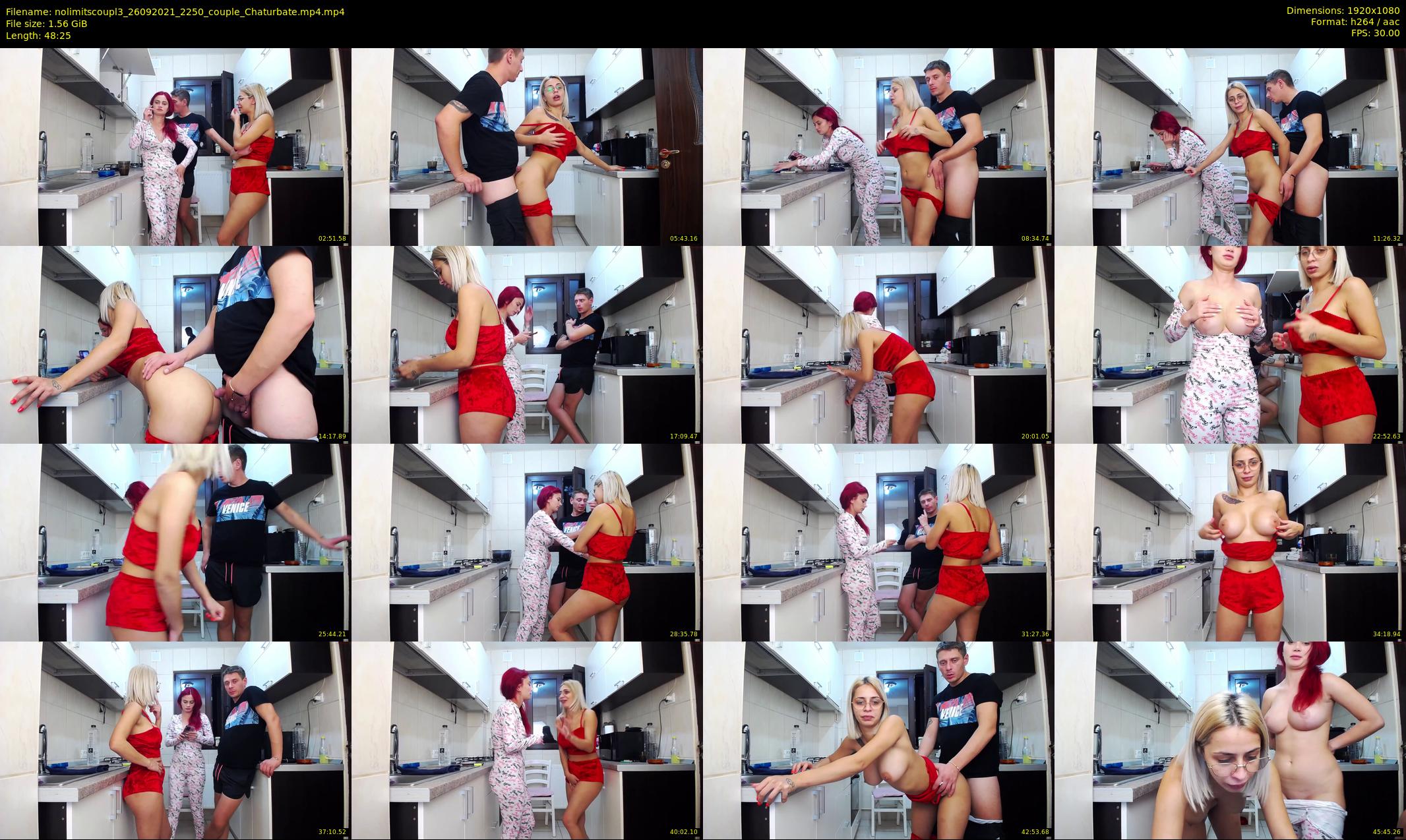 nolimitscoupl3 — 49 minute Chaturbate couple cam show recording, 1080p, Sep 26, 2021