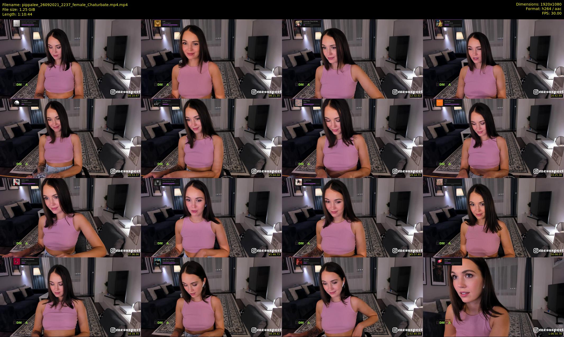 pippalee — 71 minute Chaturbate female cam show recording, 1080p, Sep 26, 2021