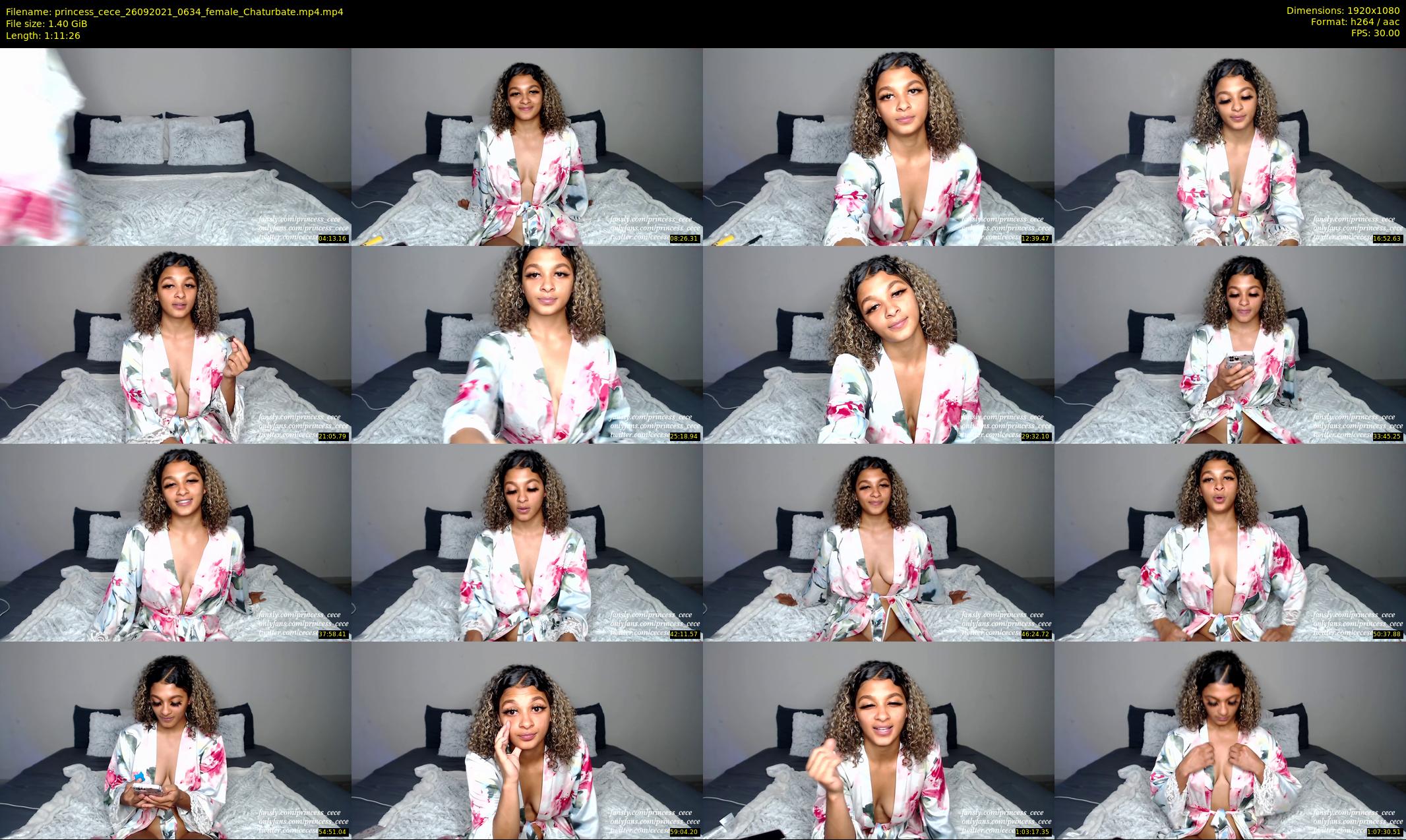 princess_cece — 72 minute Chaturbate female cam show recording, 1080p, Sep 26, 2021