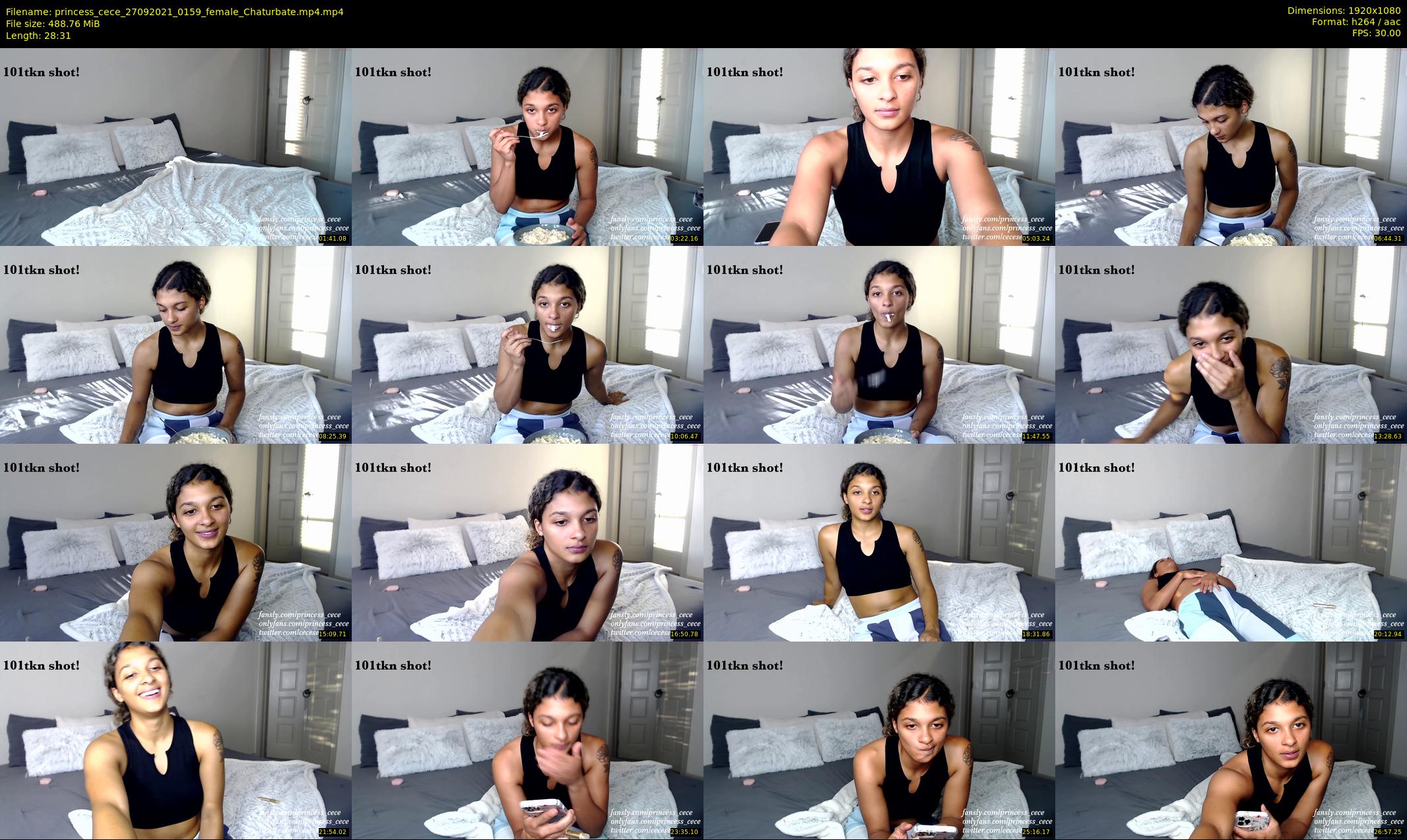 princess_cece — 29 minute Chaturbate female cam show recording, 1080p, Sep 27, 2021