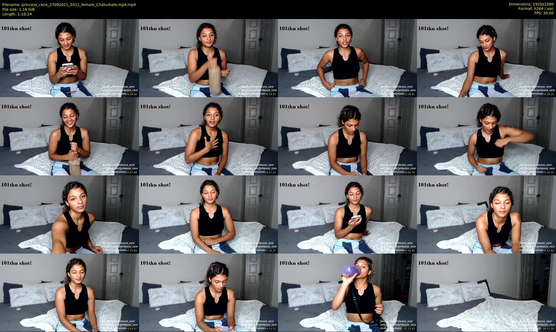 princess_cece — 71 minute Chaturbate female cam show recording, 1080p, Sep 27, 2021
