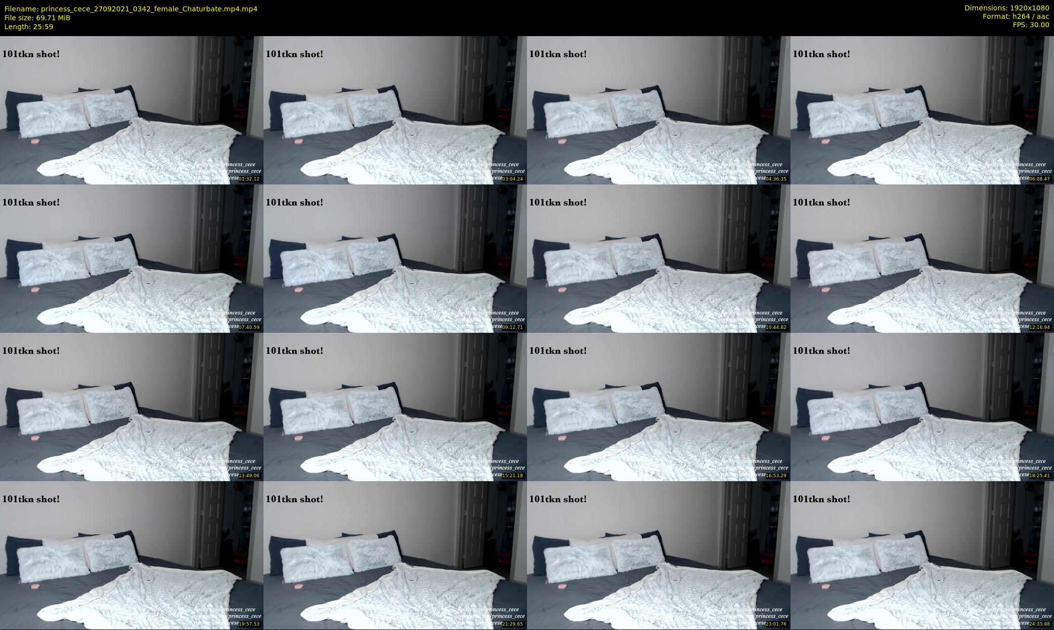princess_cece — 26 minute Chaturbate female cam show recording, 1080p, Sep 27, 2021