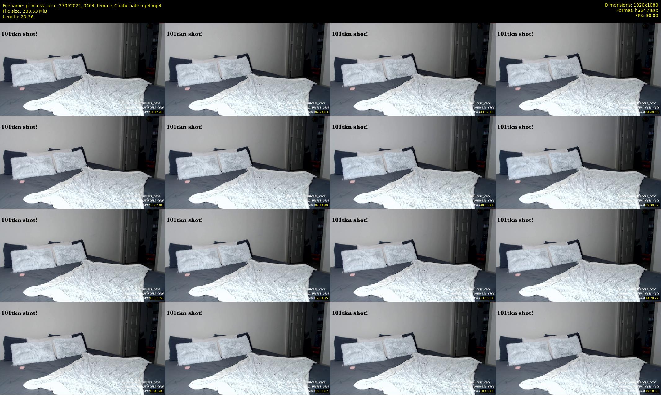 princess_cece — 21 minute Chaturbate female cam show recording, 1080p, Sep 27, 2021