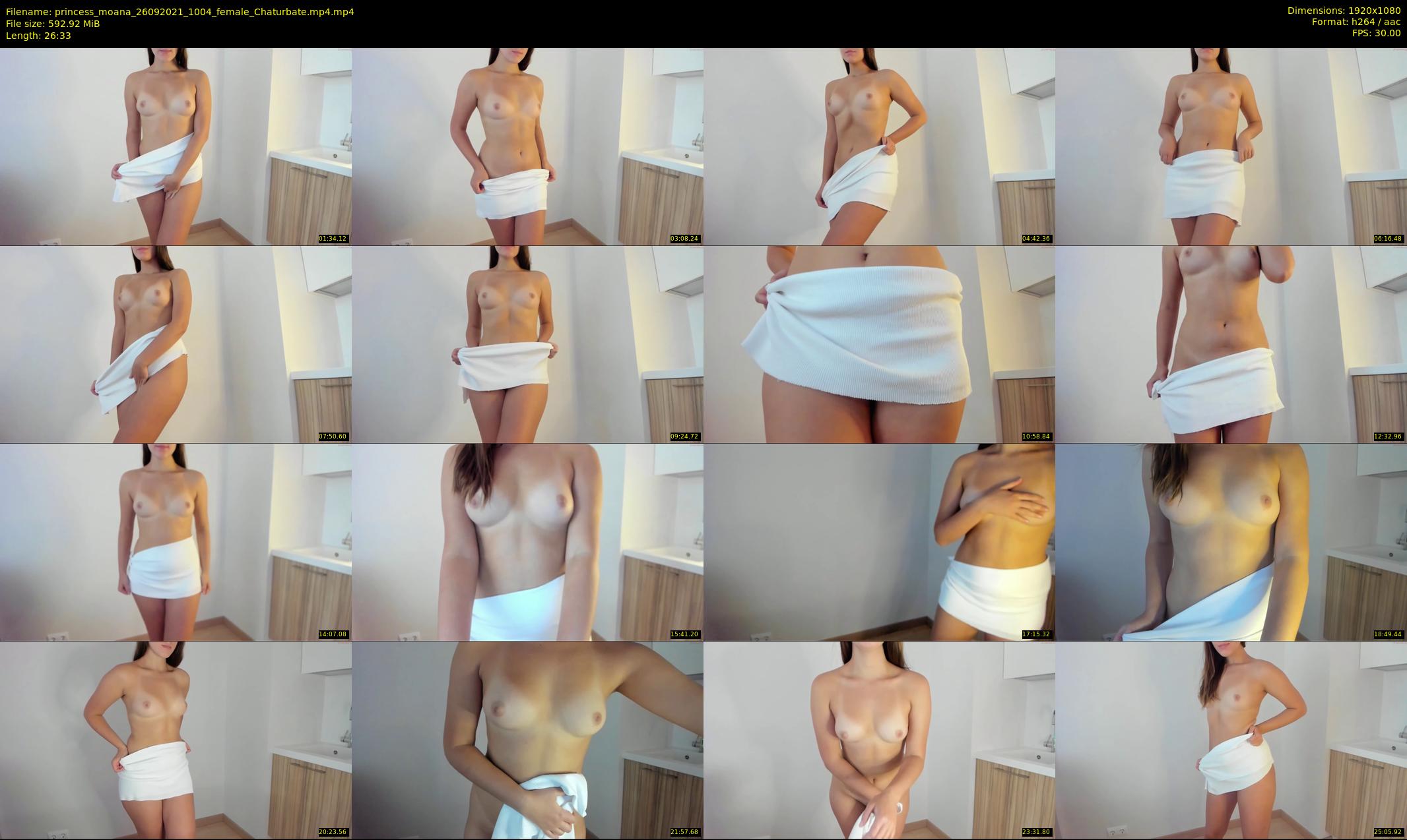 princess_moana — 27 minute Chaturbate female cam show recording, 1080p, Sep 26, 2021