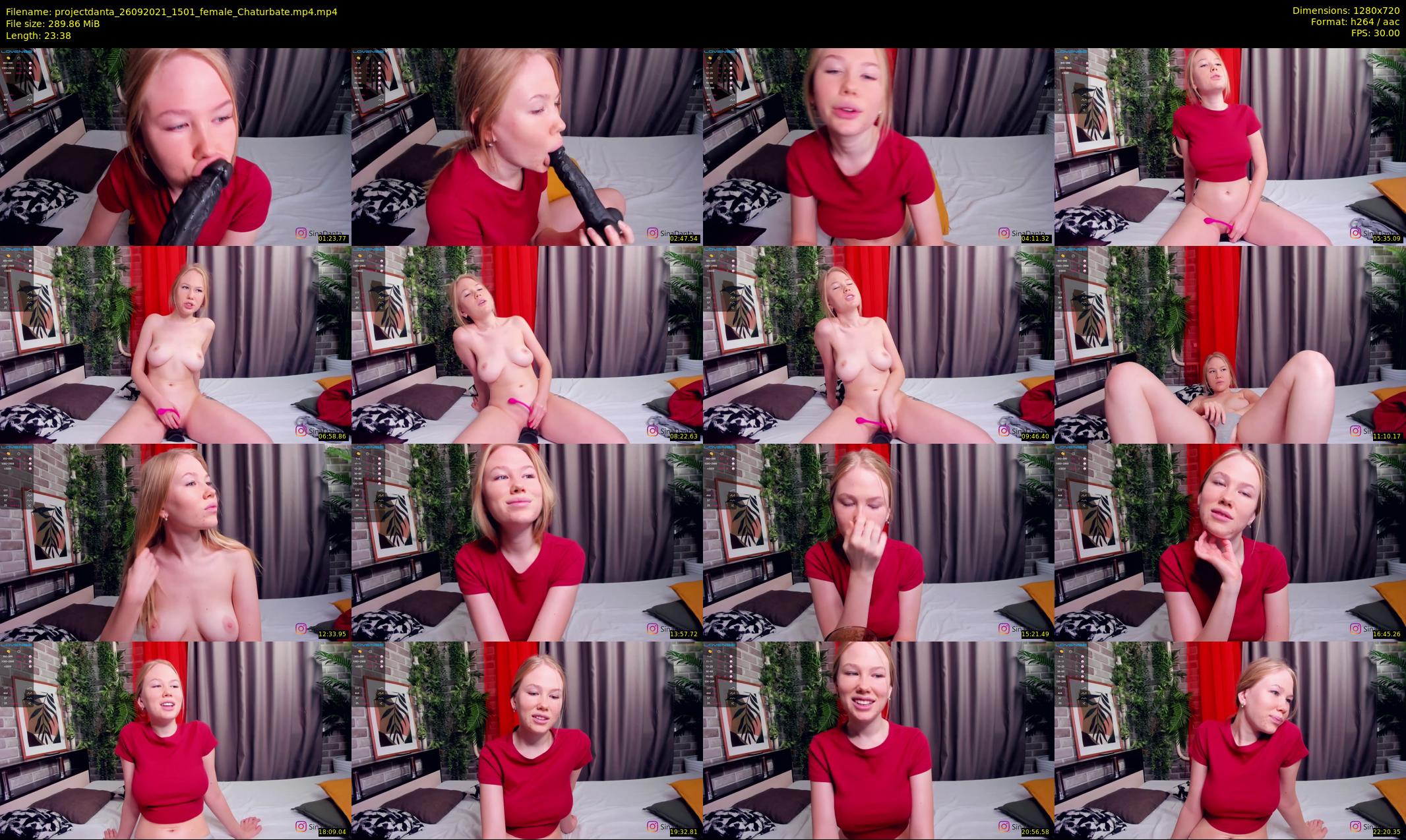 projectdanta — 24 minute Chaturbate female cam show recording, 720p, Sep 26, 2021
