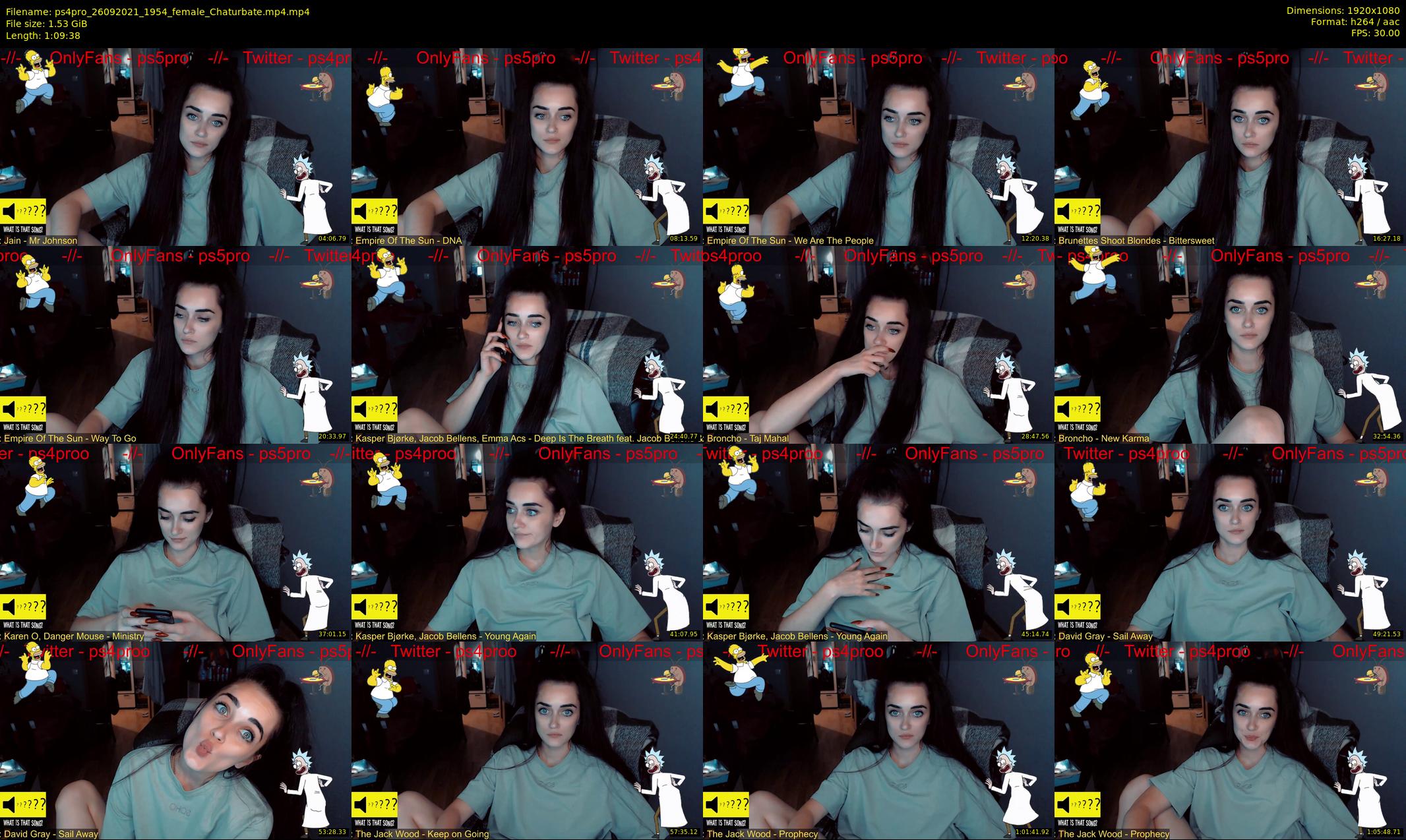 ps4pro — 70 minute Chaturbate female cam show recording, 1080p, Sep 26, 2021