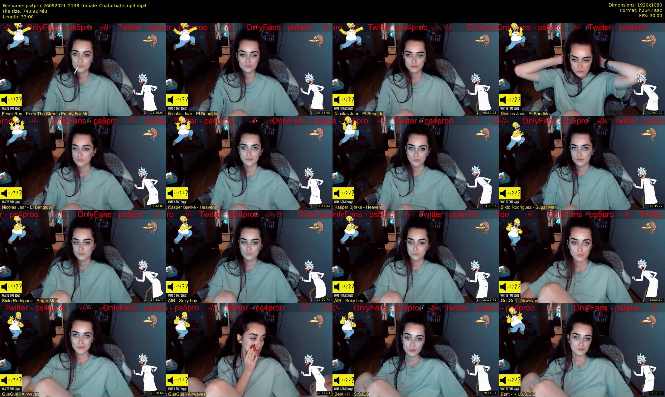 ps4pro — 33 minute Chaturbate female cam show recording, 1080p, Sep 26, 2021