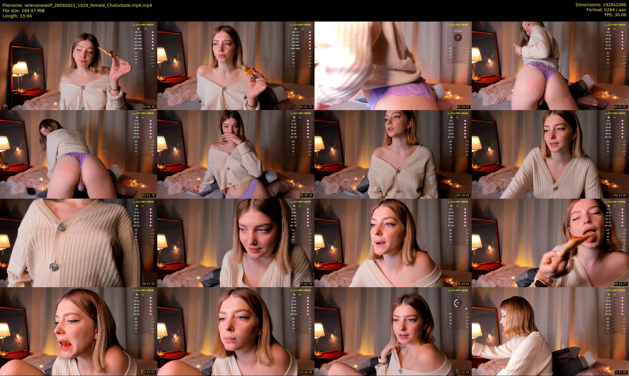 selenanewolf — 14 minute Chaturbate couple cam show recording, 1080p, Sep 26, 2021