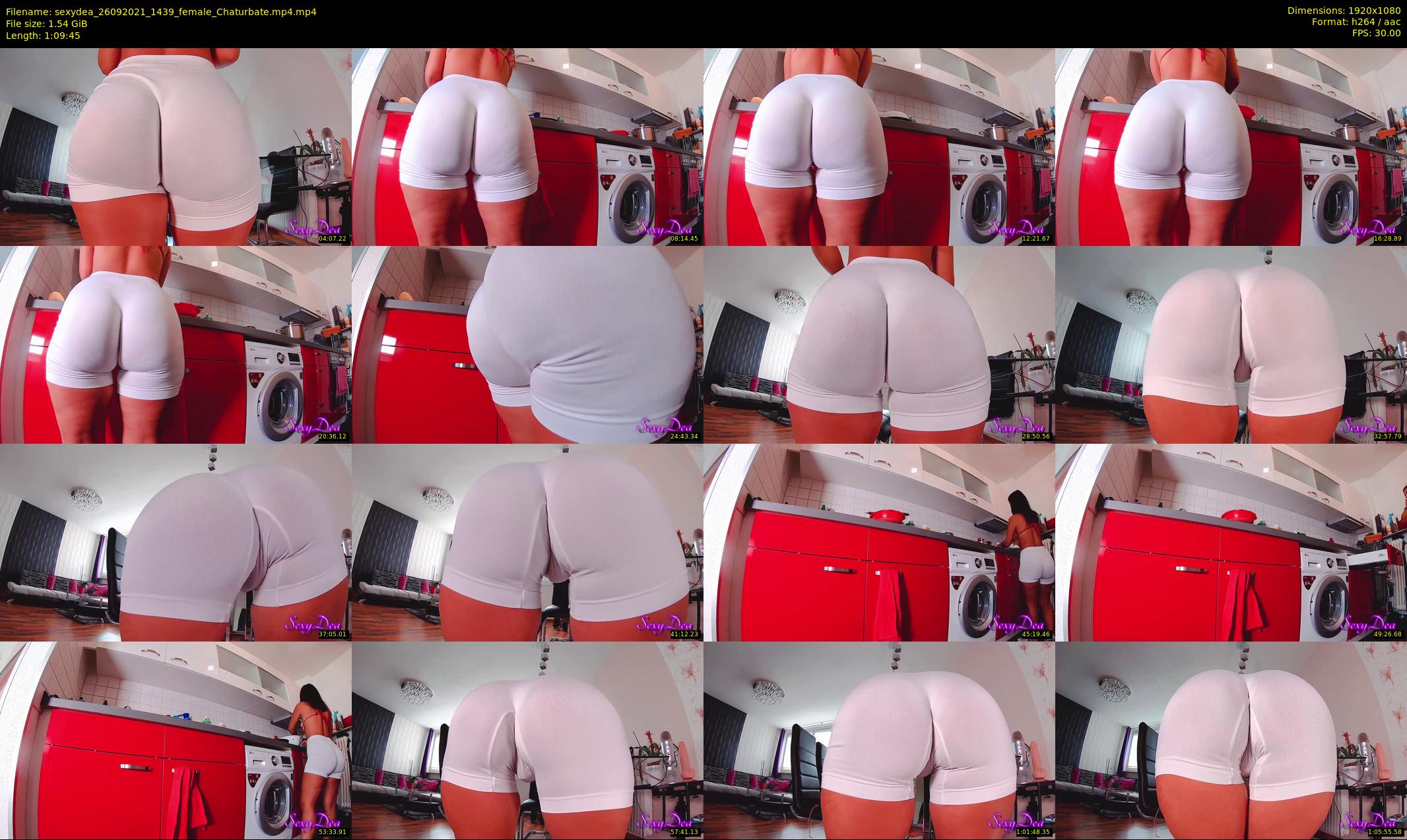 sexydea — 70 minute Chaturbate female cam show recording, 1080p, Sep 26, 2021