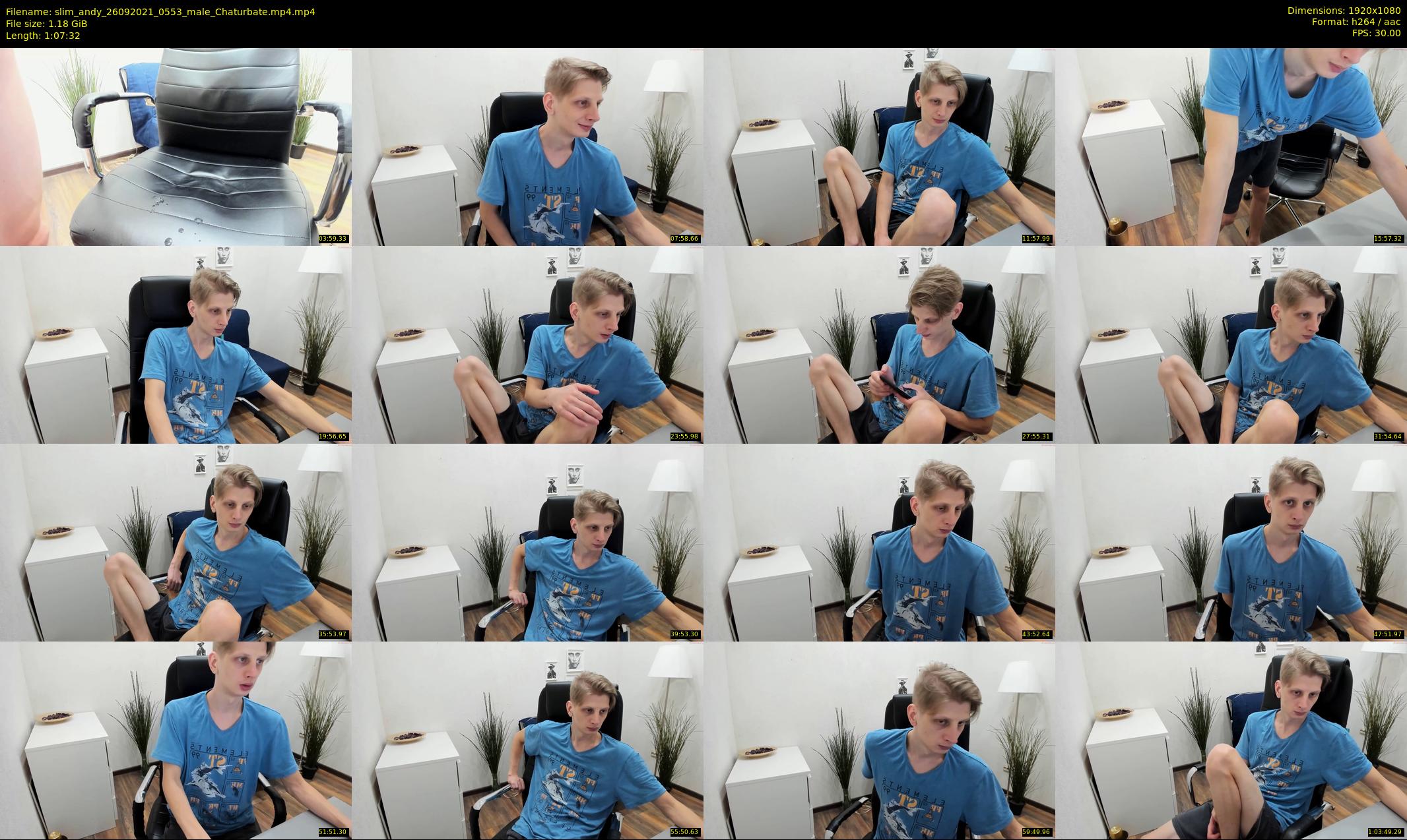 slim_andy — 68 minute Chaturbate male cam show recording, 1080p, Sep 26, 2021