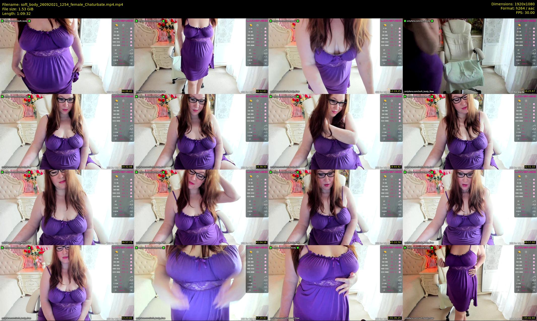 soft_body — 70 minute Chaturbate female cam show recording, 1080p, Sep 26, 2021