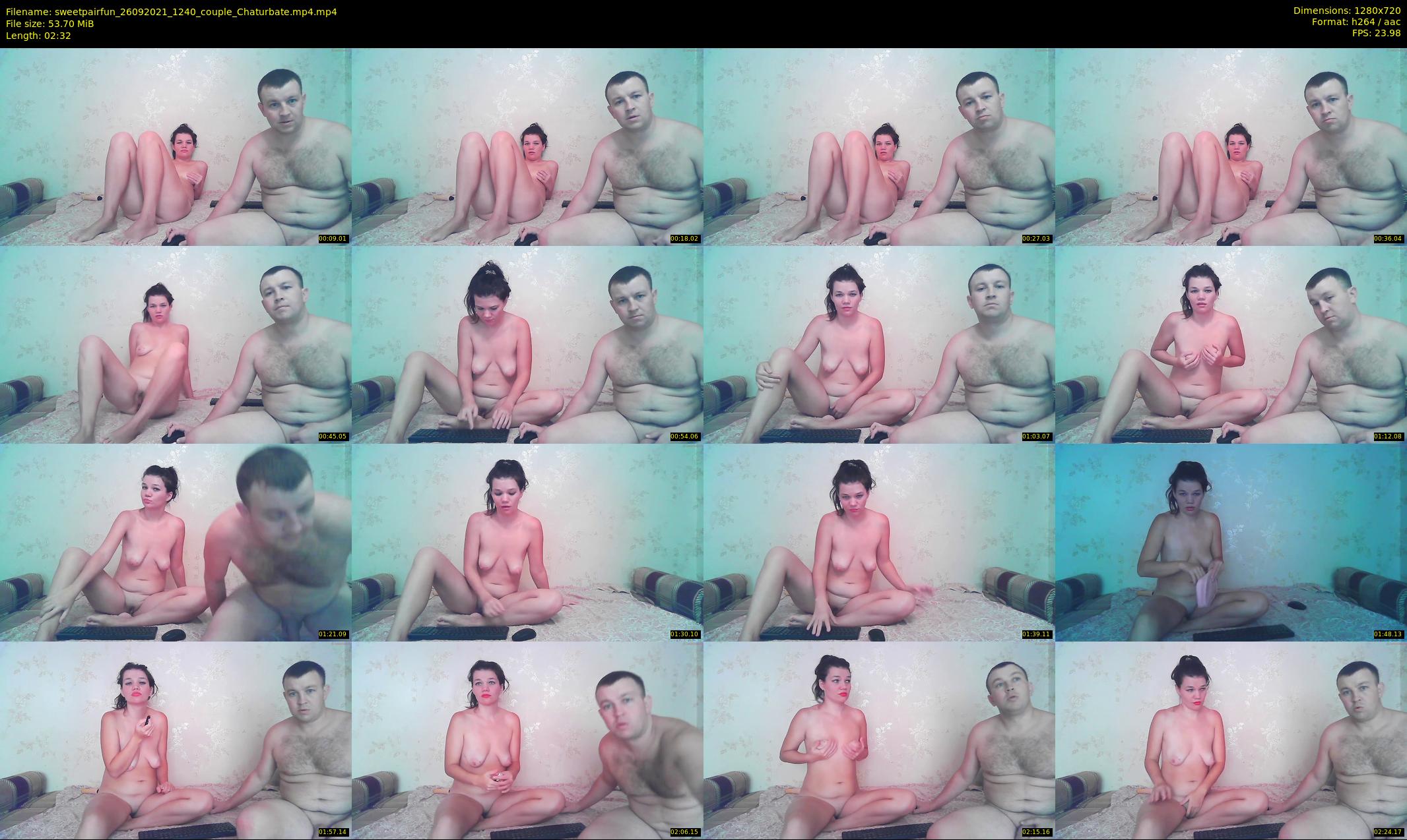 sweetpairfun — 3 minute Chaturbate couple cam show recording, 720p, Sep 26, 2021