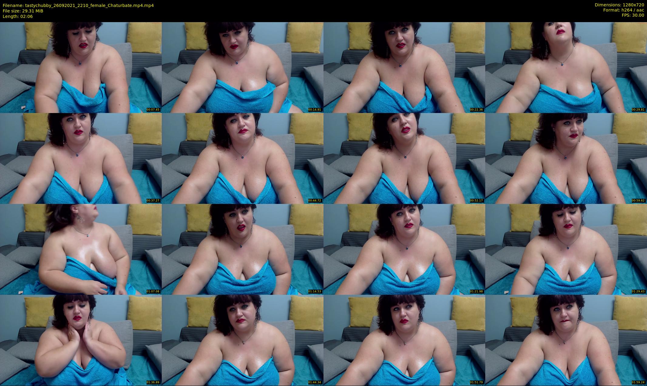 tastychubby — 3 minute Chaturbate female cam show recording, 720p, Sep 26, 2021
