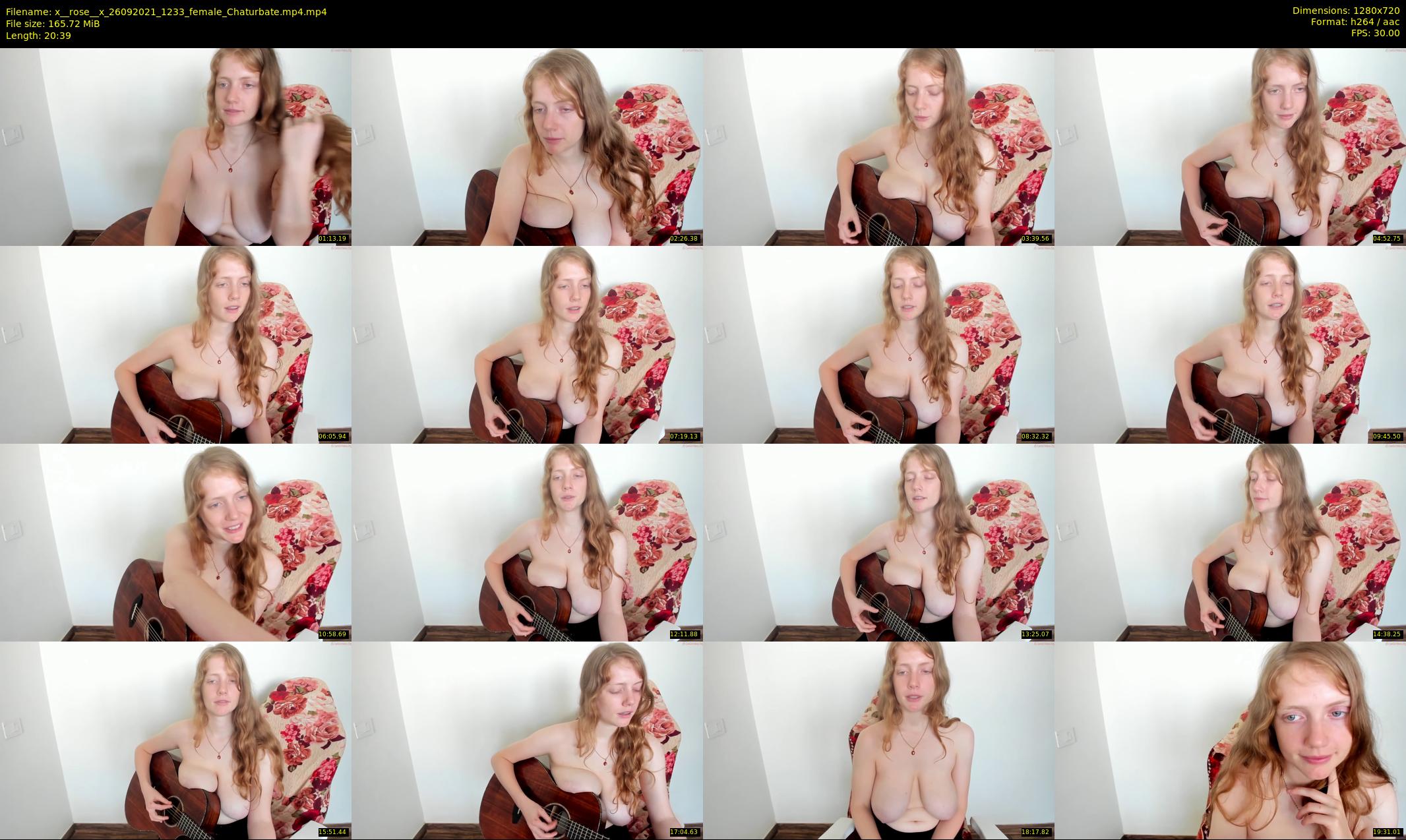 x__rose__x — 21 minute Chaturbate female cam show recording, 720p, Sep 26, 2021