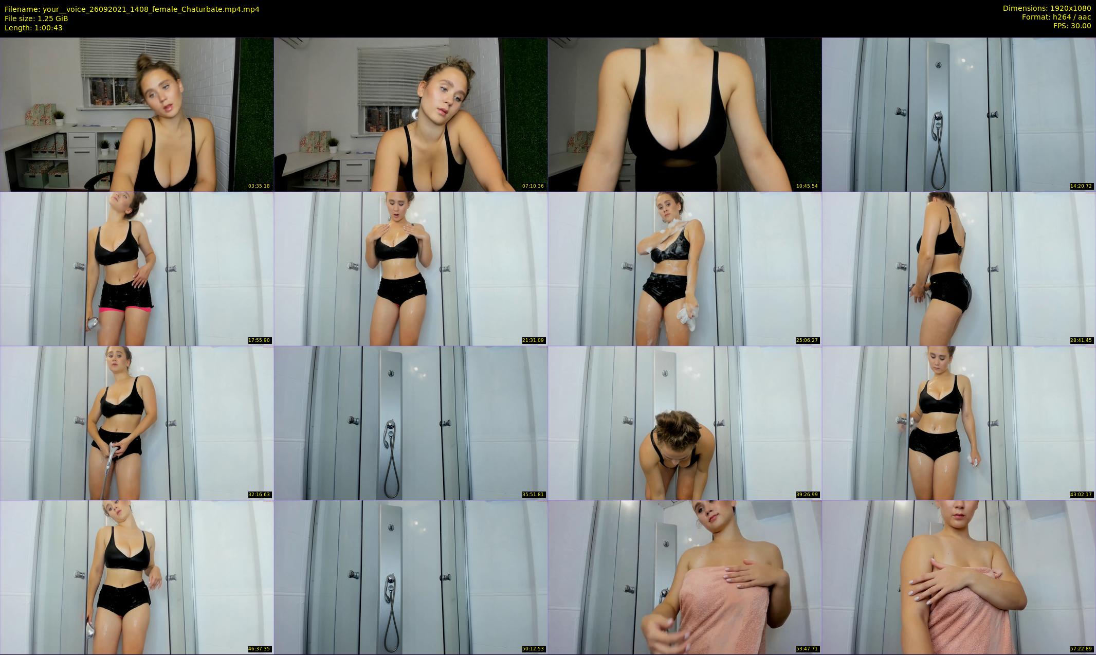 your__voice — 61 minute Chaturbate female cam show recording, 1080p, Sep 26, 2021