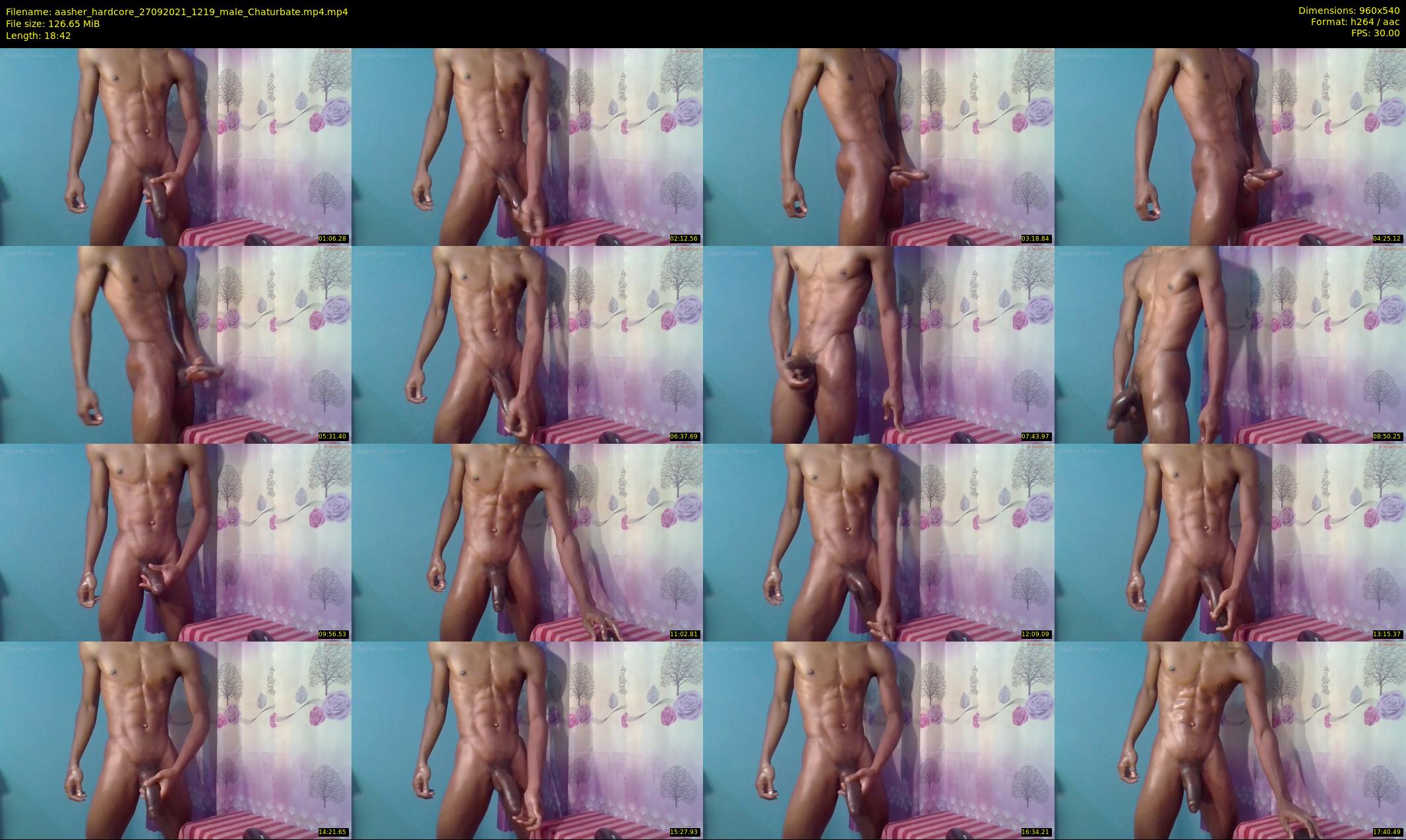 aasher_hardcore — 19 minute Chaturbate male cam show recording, 480p, Sep 27, 2021