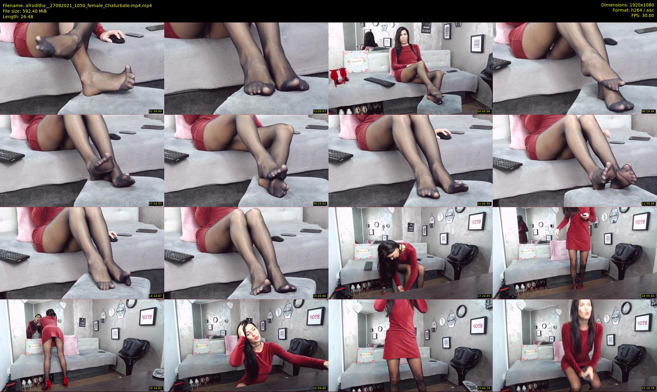 afroditha_ — 27 minute Chaturbate female cam show recording, 1080p, Sep 27, 2021