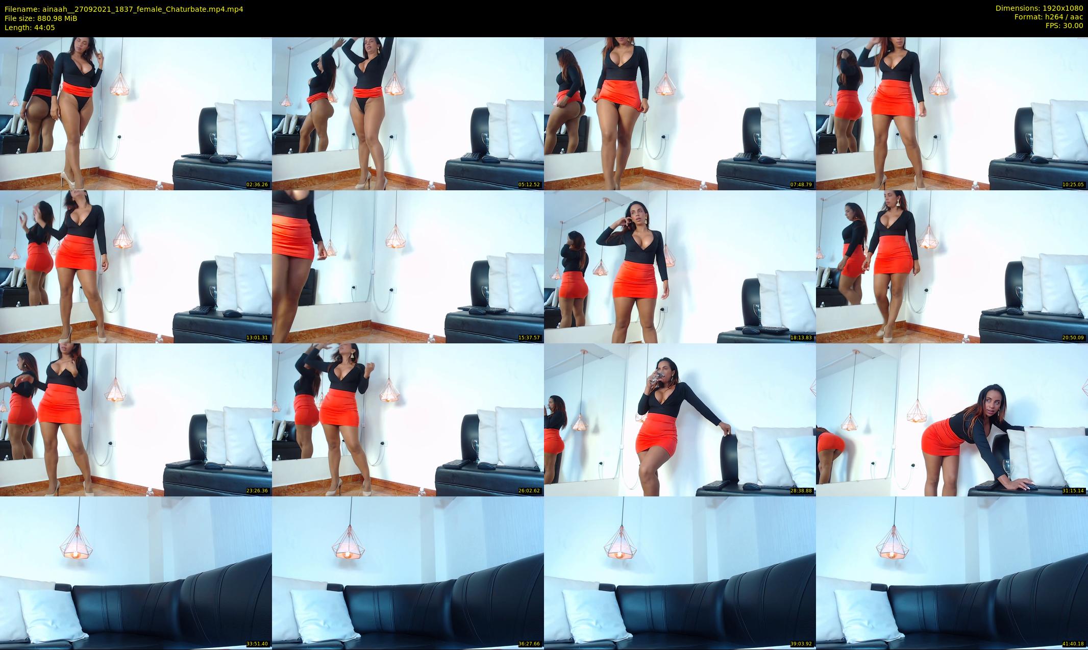 ainaah_ — 45 minute Chaturbate female cam show recording, 1080p, Sep 27, 2021