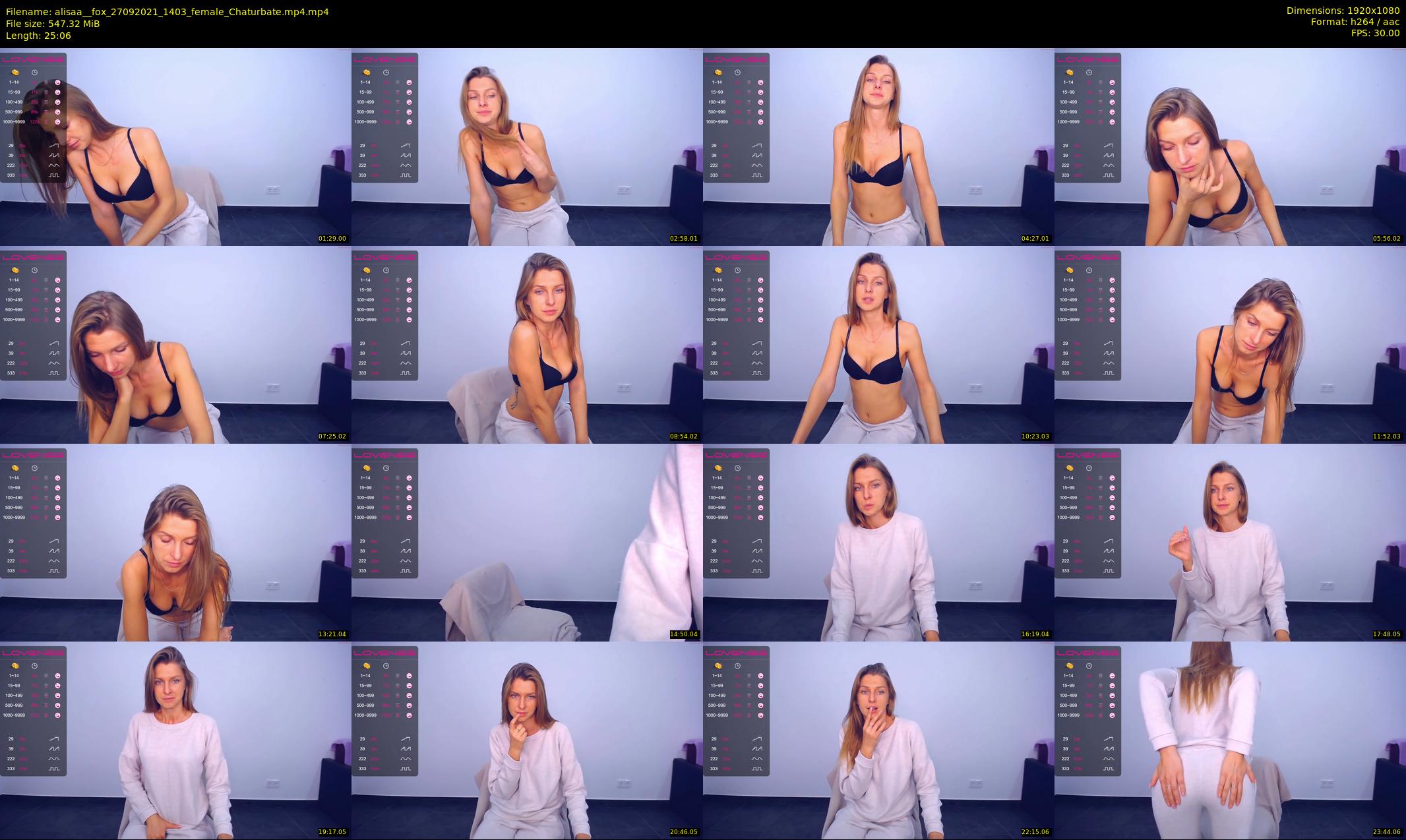 alisaa__fox — 26 minute Chaturbate female cam show recording, 1080p, Sep 27, 2021