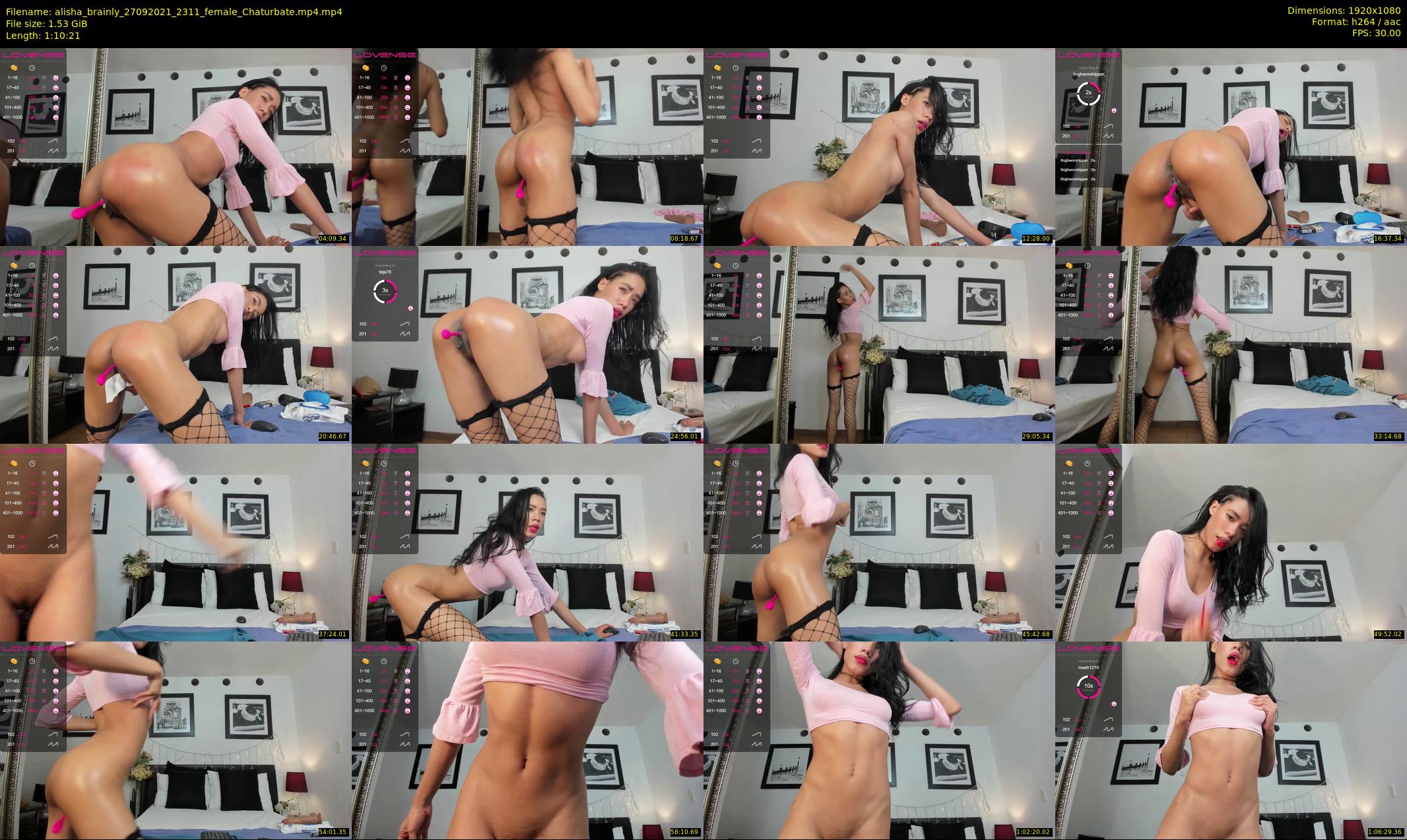 alisha_brainly — 71 minute Chaturbate female cam show recording, 1080p, Sep 27, 2021