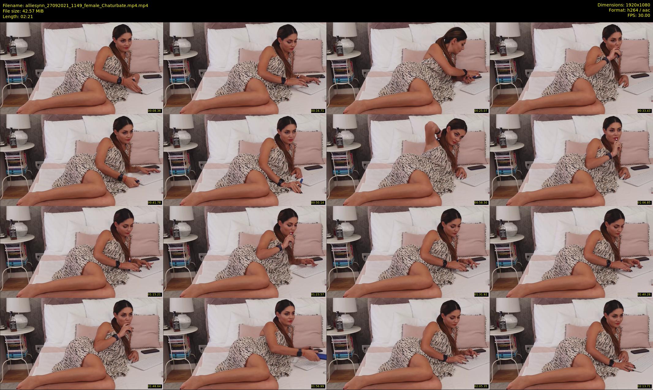 alliesynn — 3 minute Chaturbate female cam show recording, 1080p, Sep 27, 2021
