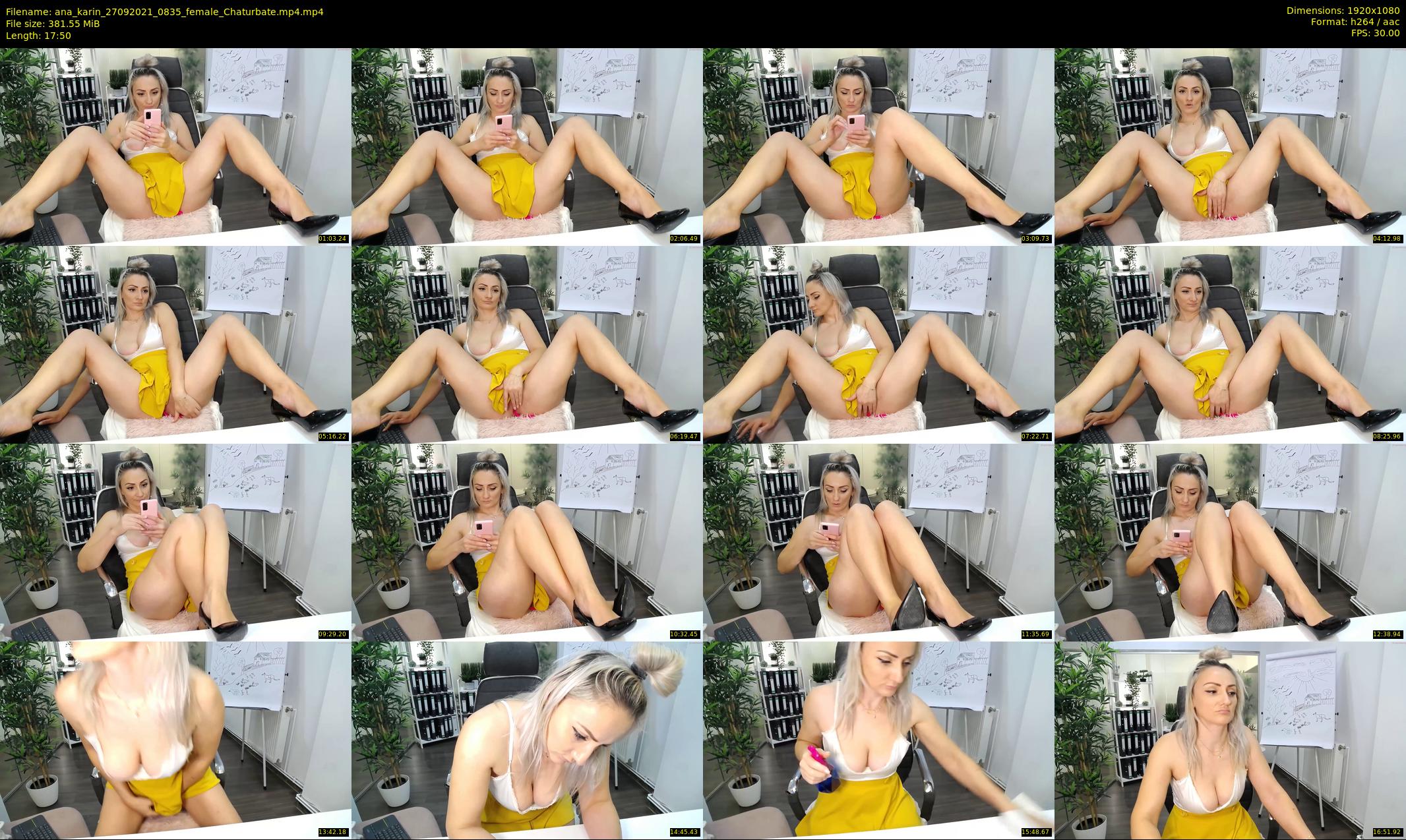 ana_karin — 18 minute Chaturbate female cam show recording, 1080p, Sep 27, 2021