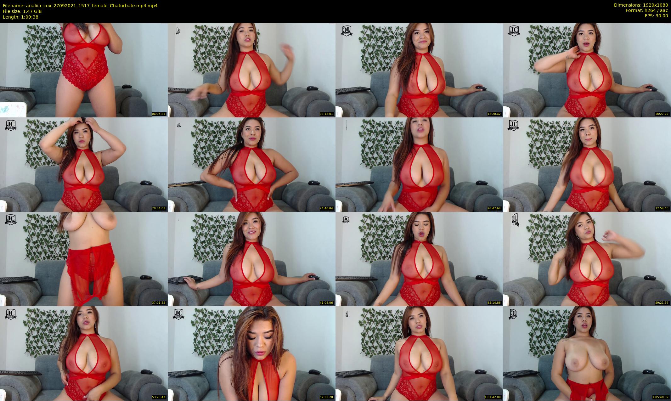 analiia_cox — 70 minute Chaturbate female cam show recording, 1080p, Sep 27, 2021