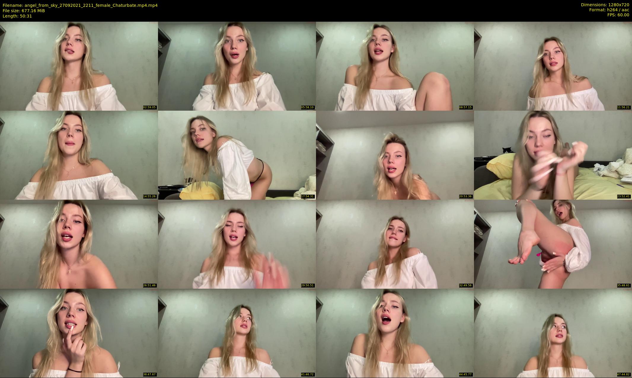 angel_from_sky — 51 minute Chaturbate female cam show recording, 720p, Sep 27, 2021