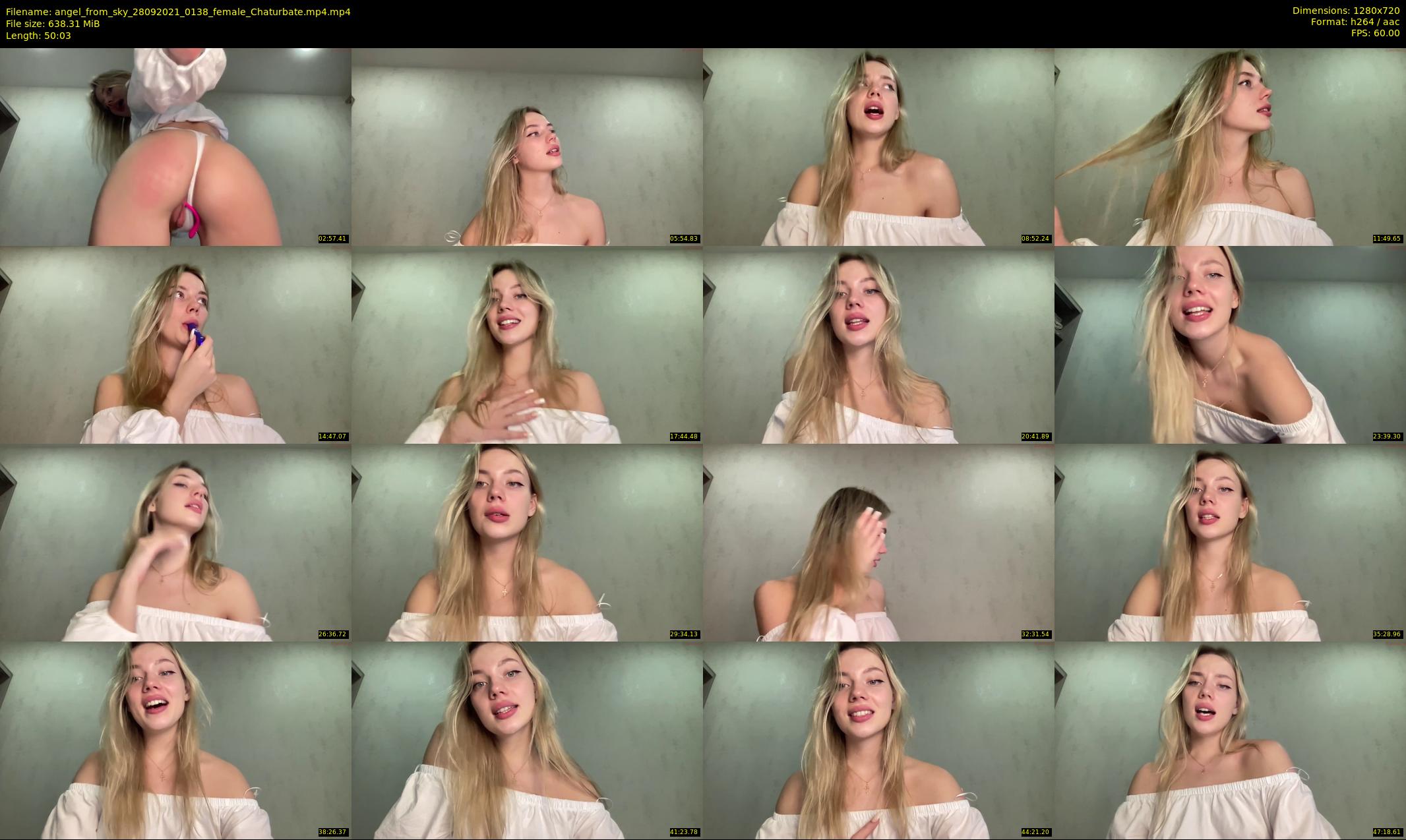 angel_from_sky — 51 minute Chaturbate female cam show recording, 720p, Sep 28, 2021