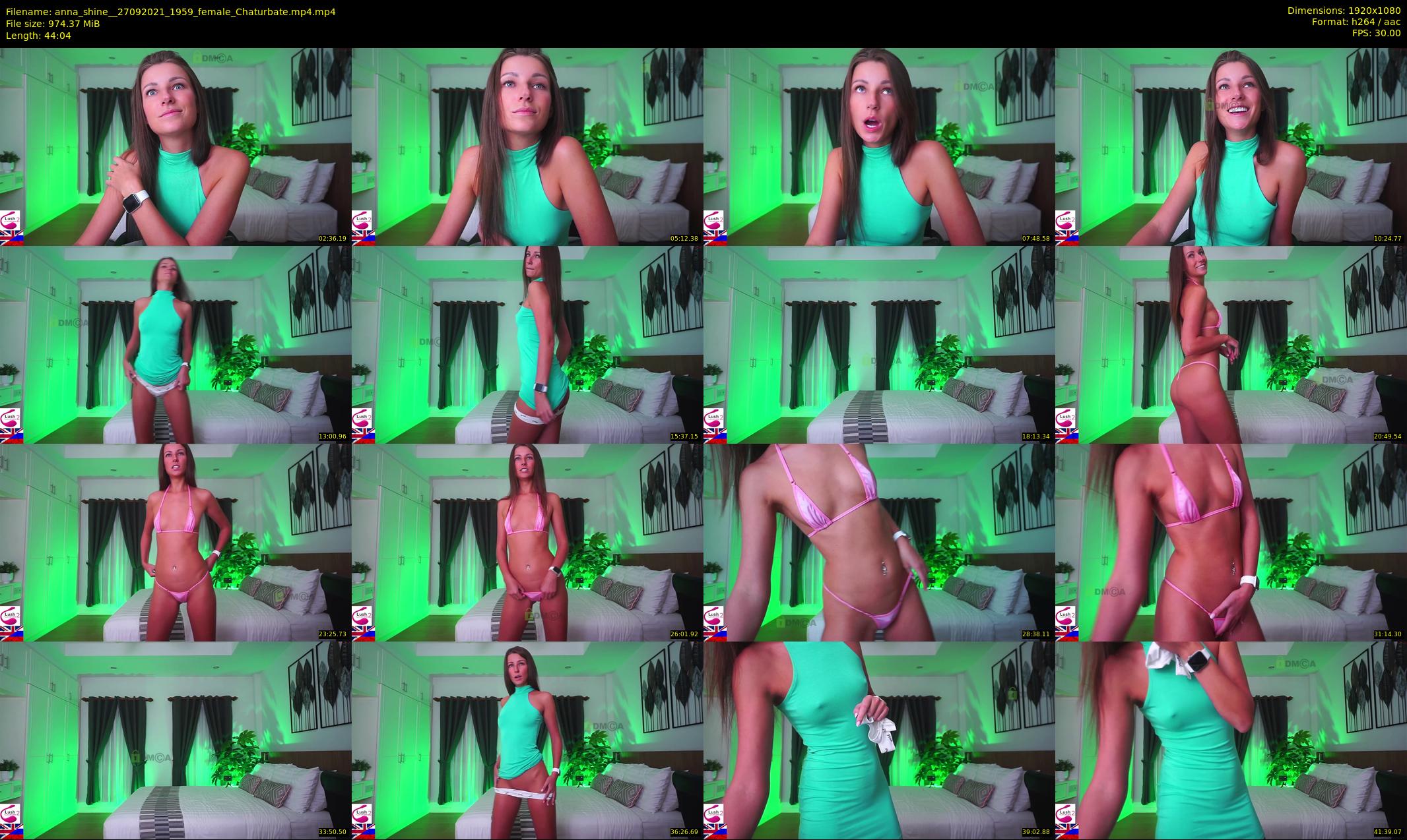 anna_shine_ — 45 minute Chaturbate female cam show recording, 1080p, Sep 27, 2021