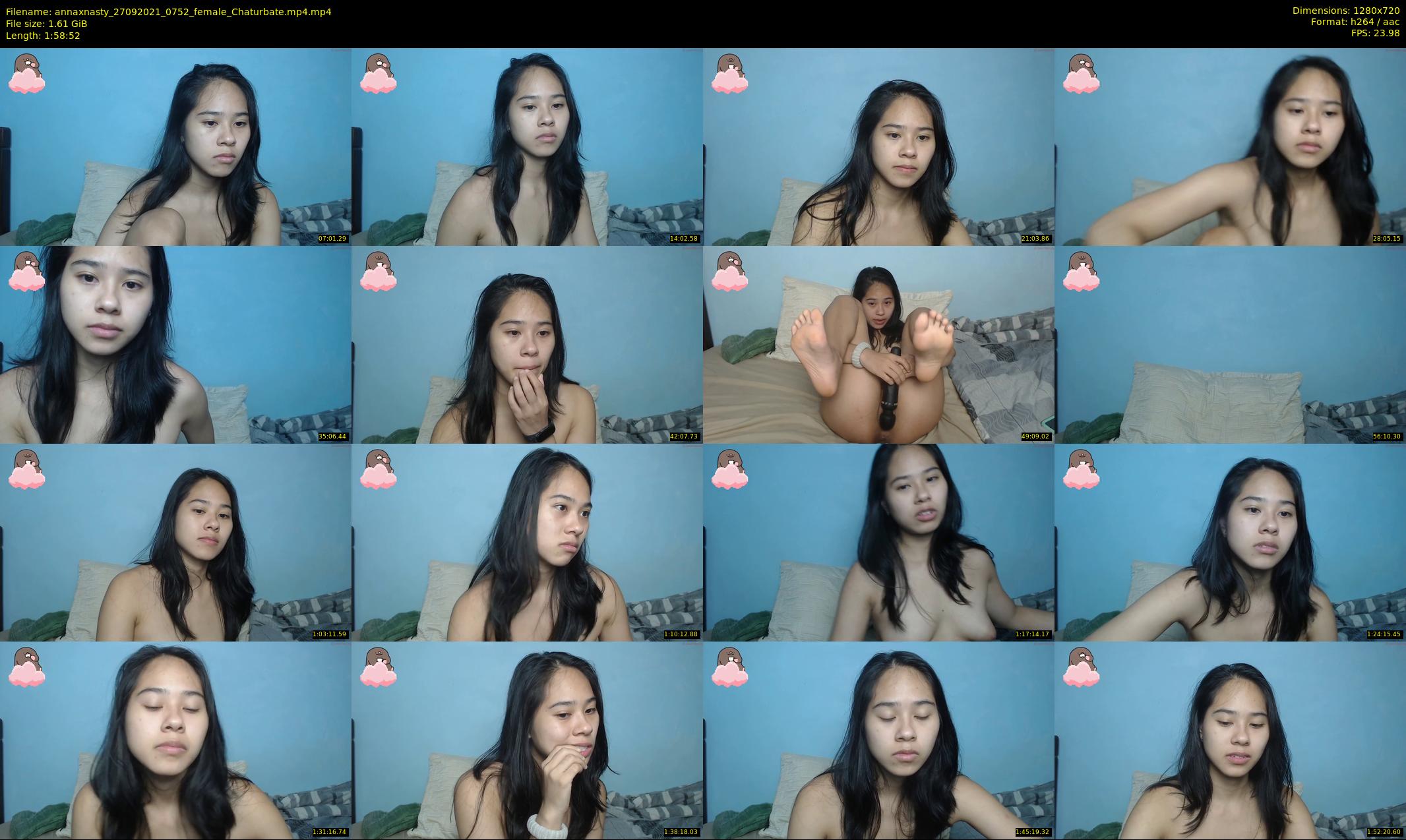 annaxnasty — 119 minute Chaturbate female cam show recording, 720p, Sep 27, 2021