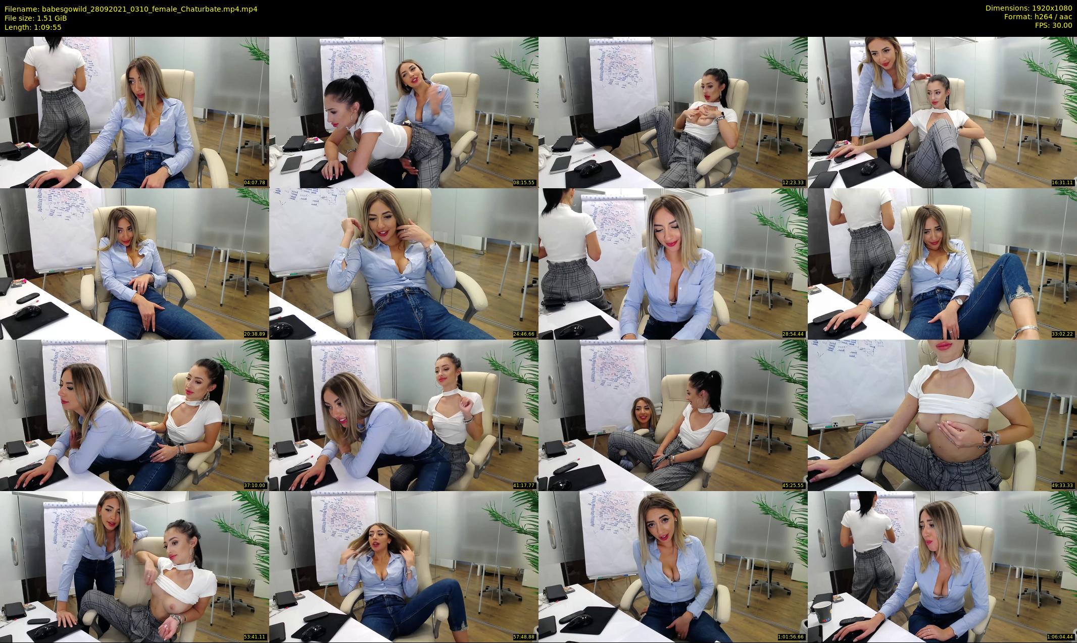 babesgowild — 70 minute Chaturbate couple cam show recording, 1080p, Sep 28, 2021