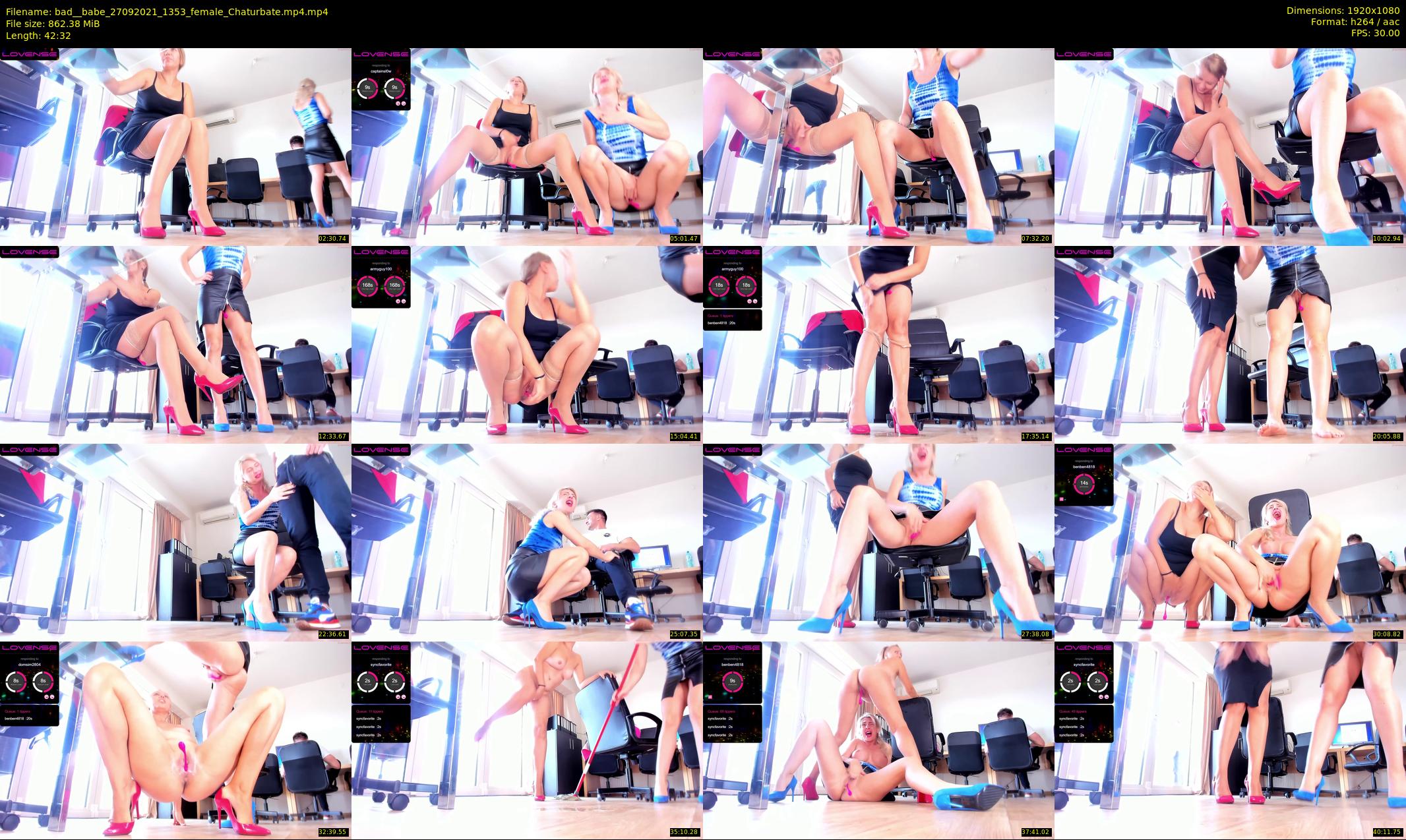 bad__babe — 43 minute Chaturbate female cam show recording, 1080p, Sep 27, 2021