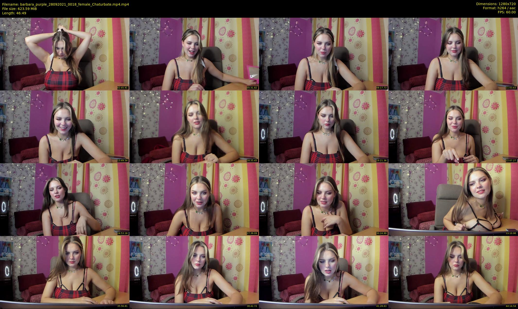 barbara_purple — 47 minute Chaturbate female cam show recording, 720p, Sep 28, 2021