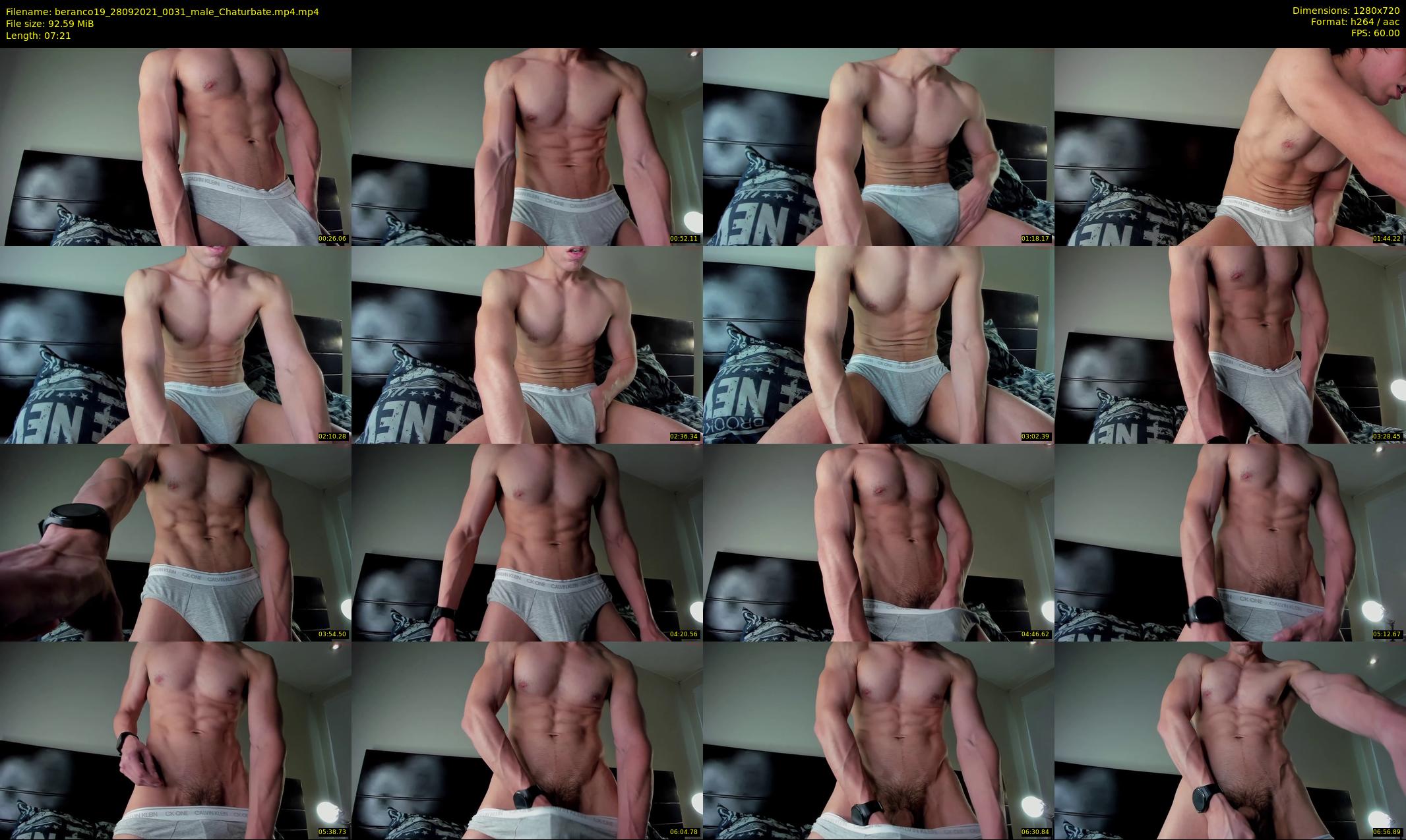 beranco19 — 8 minute Chaturbate male cam show recording, 720p, Sep 28, 2021