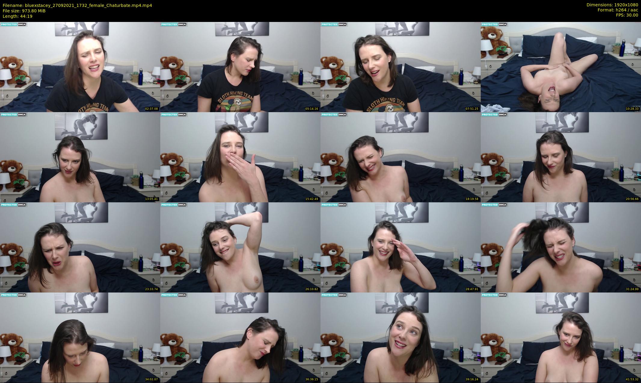 bluexstacey — 45 minute Chaturbate female cam show recording, 1080p, Sep 27, 2021