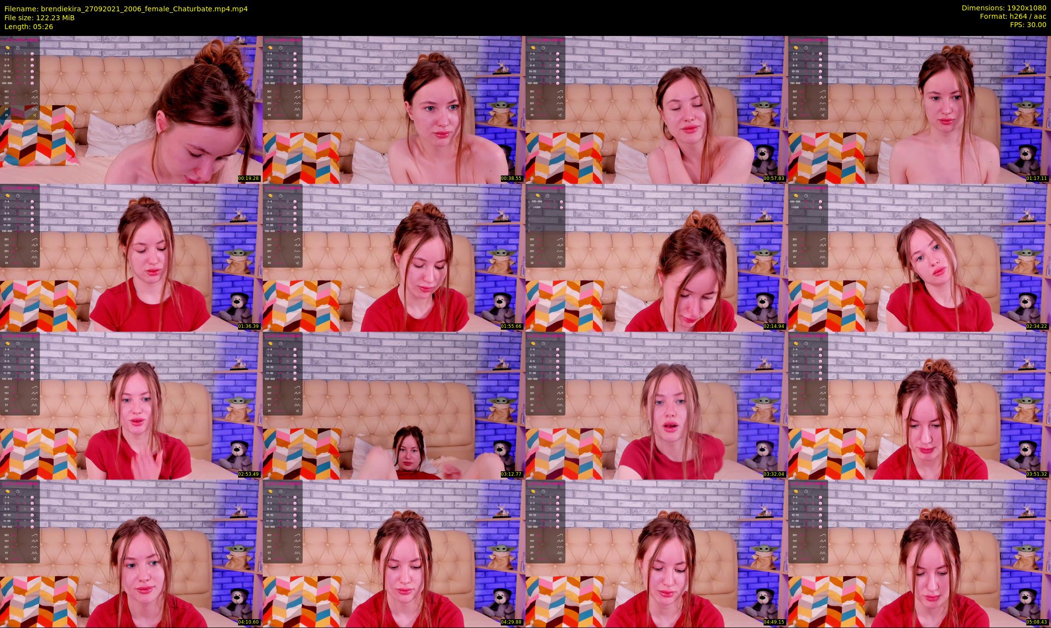 brendiekira — 6 minute Chaturbate couple cam show recording, 1080p, Sep 27, 2021