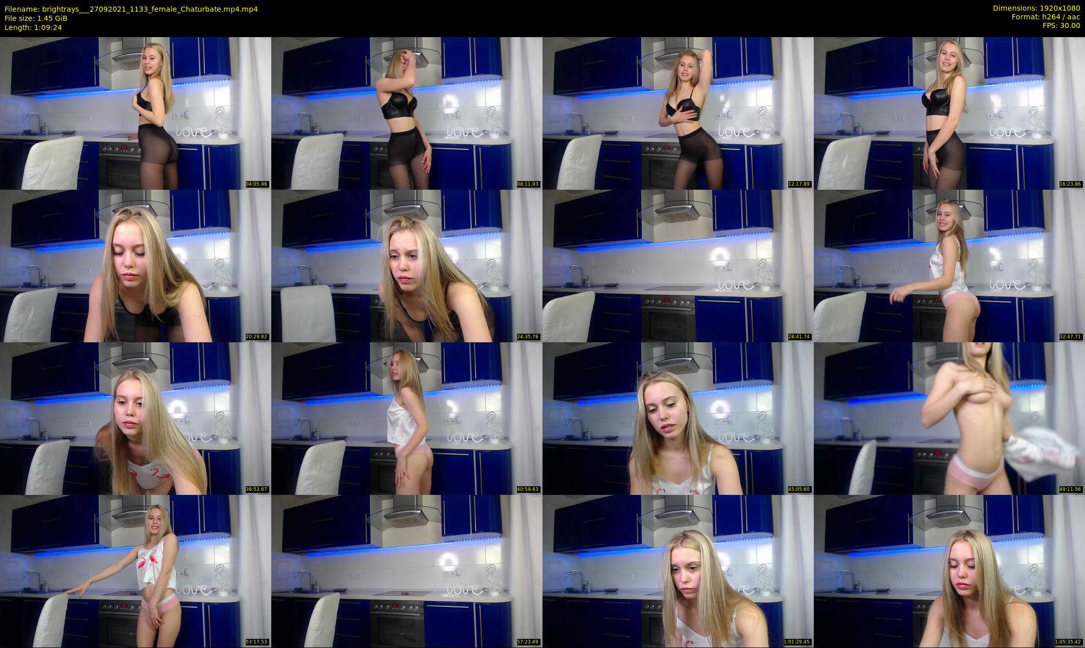 brightrays__ — 70 minute Chaturbate female cam show recording, 1080p, Sep 27, 2021