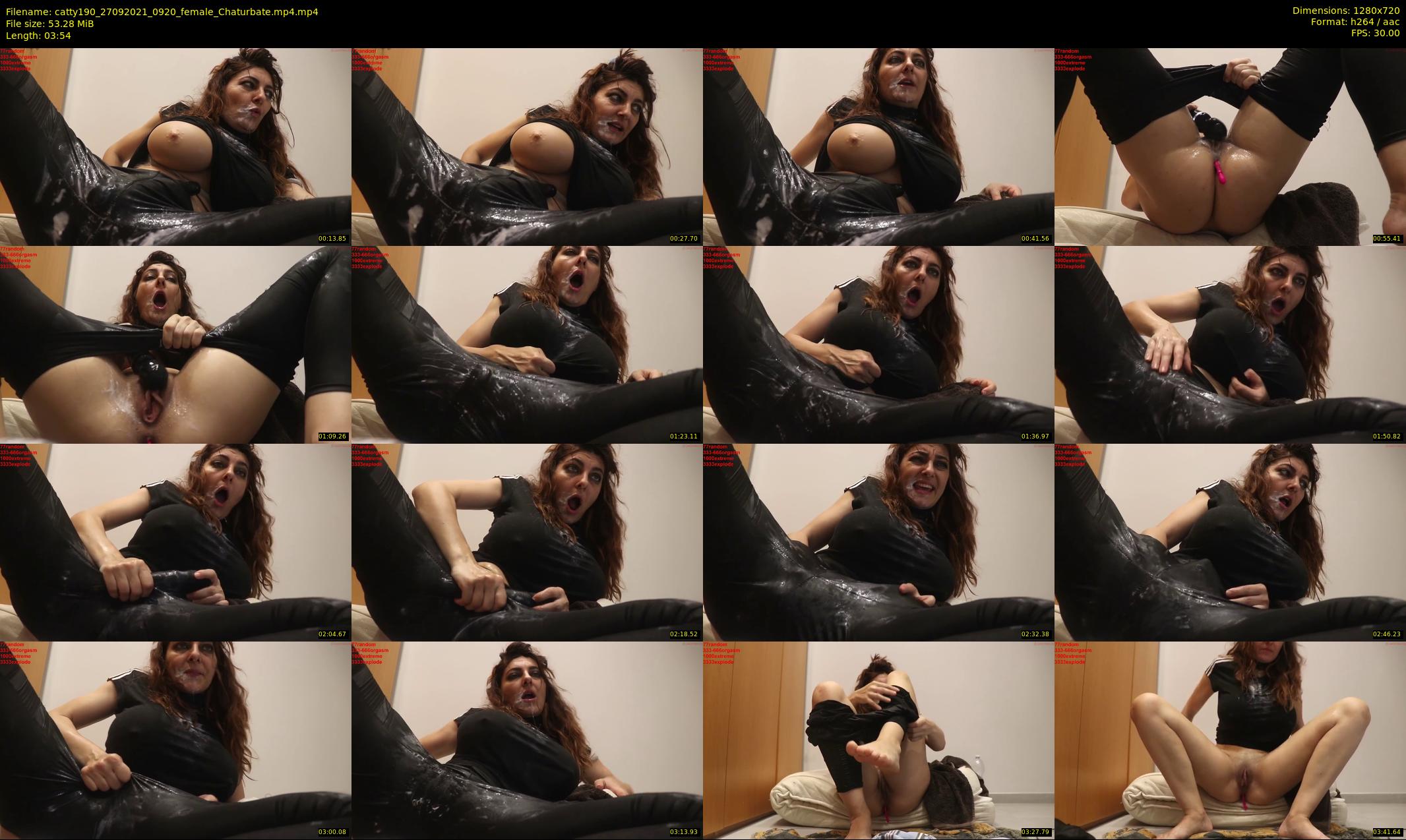 catty190 — 4 minute Chaturbate female cam show recording, 720p, Sep 27, 2021