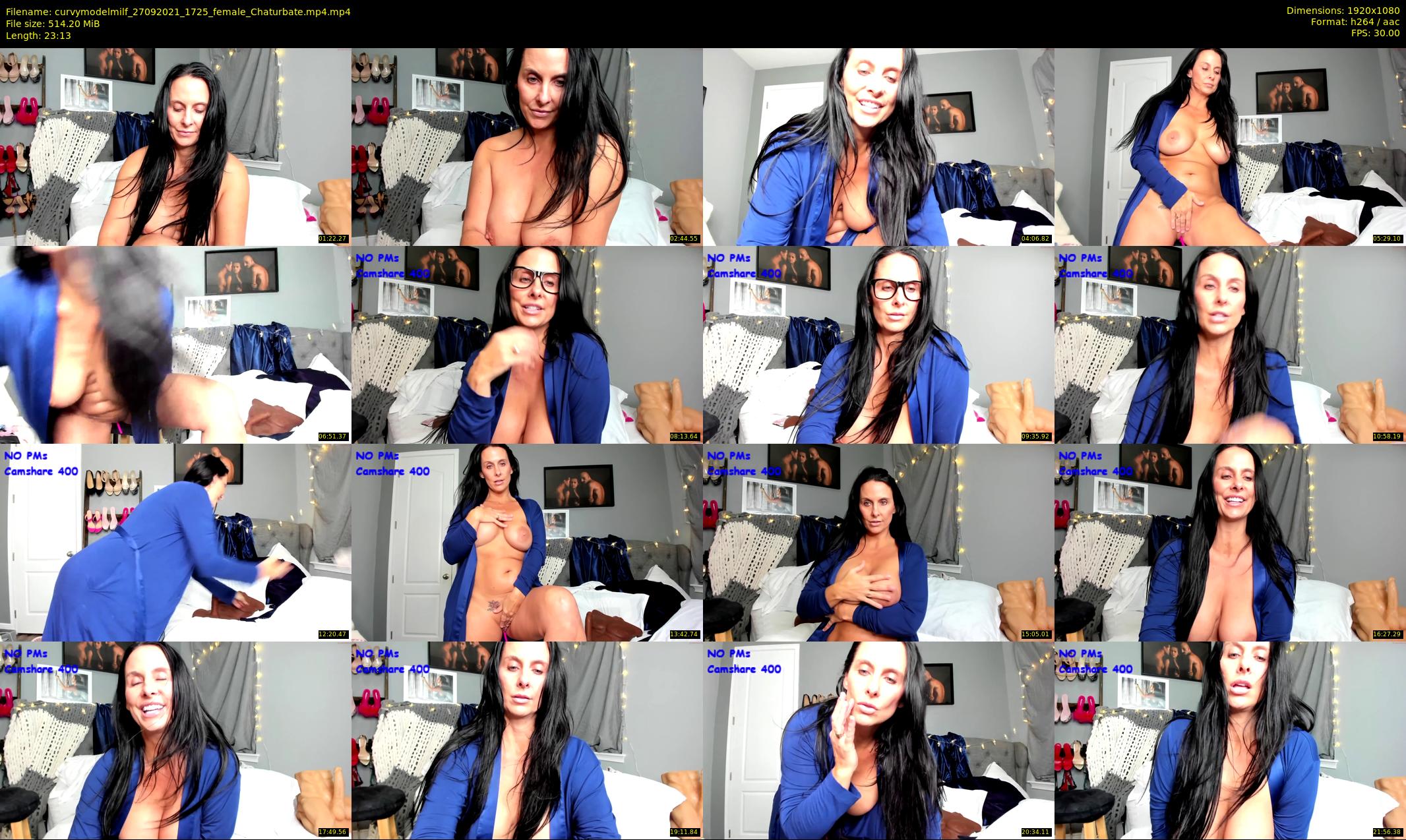 curvymodelmilf — 24 minute Chaturbate female cam show recording, 1080p, Sep 27, 2021