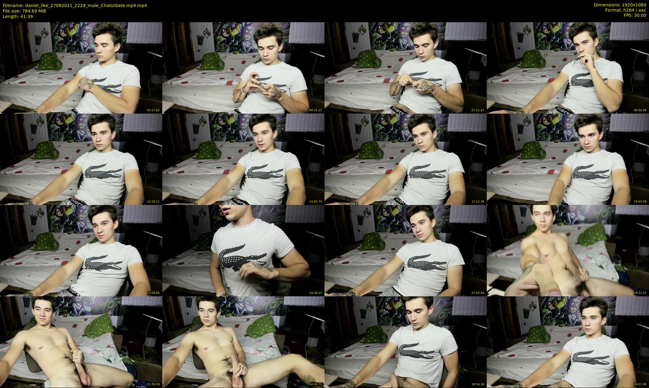 daniel_like — 42 minute Chaturbate male cam show recording, 1080p, Sep 27, 2021