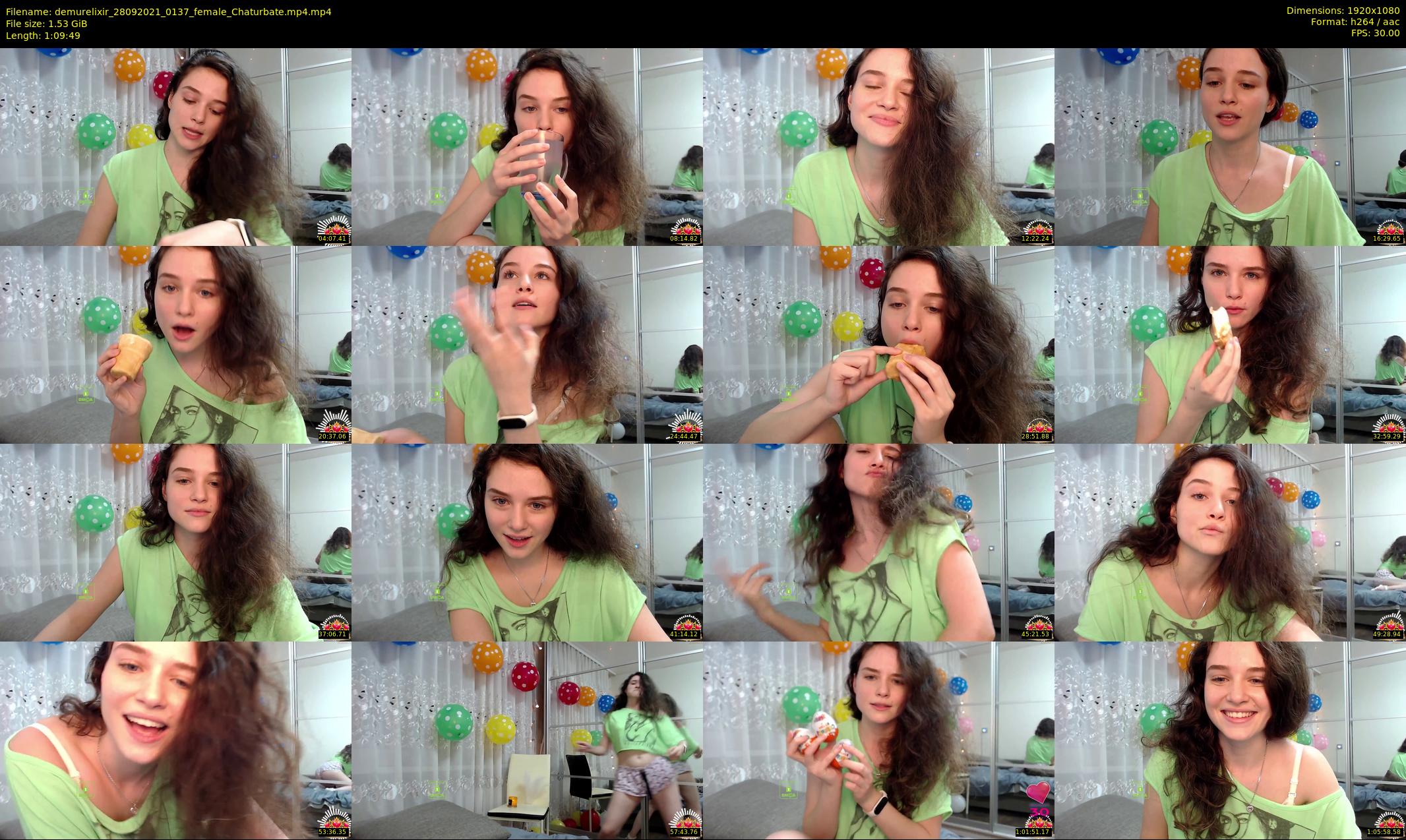 demurelixir — 70 minute Chaturbate female cam show recording, 1080p, Sep 28, 2021