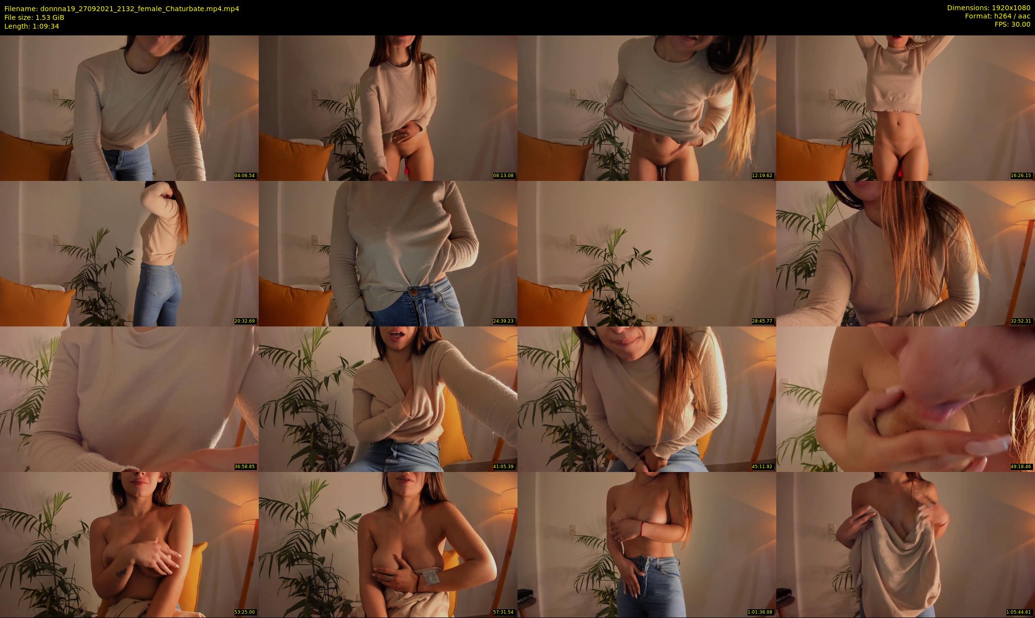 donnna19 — 70 minute Chaturbate female cam show recording, 1080p, Sep 27, 2021