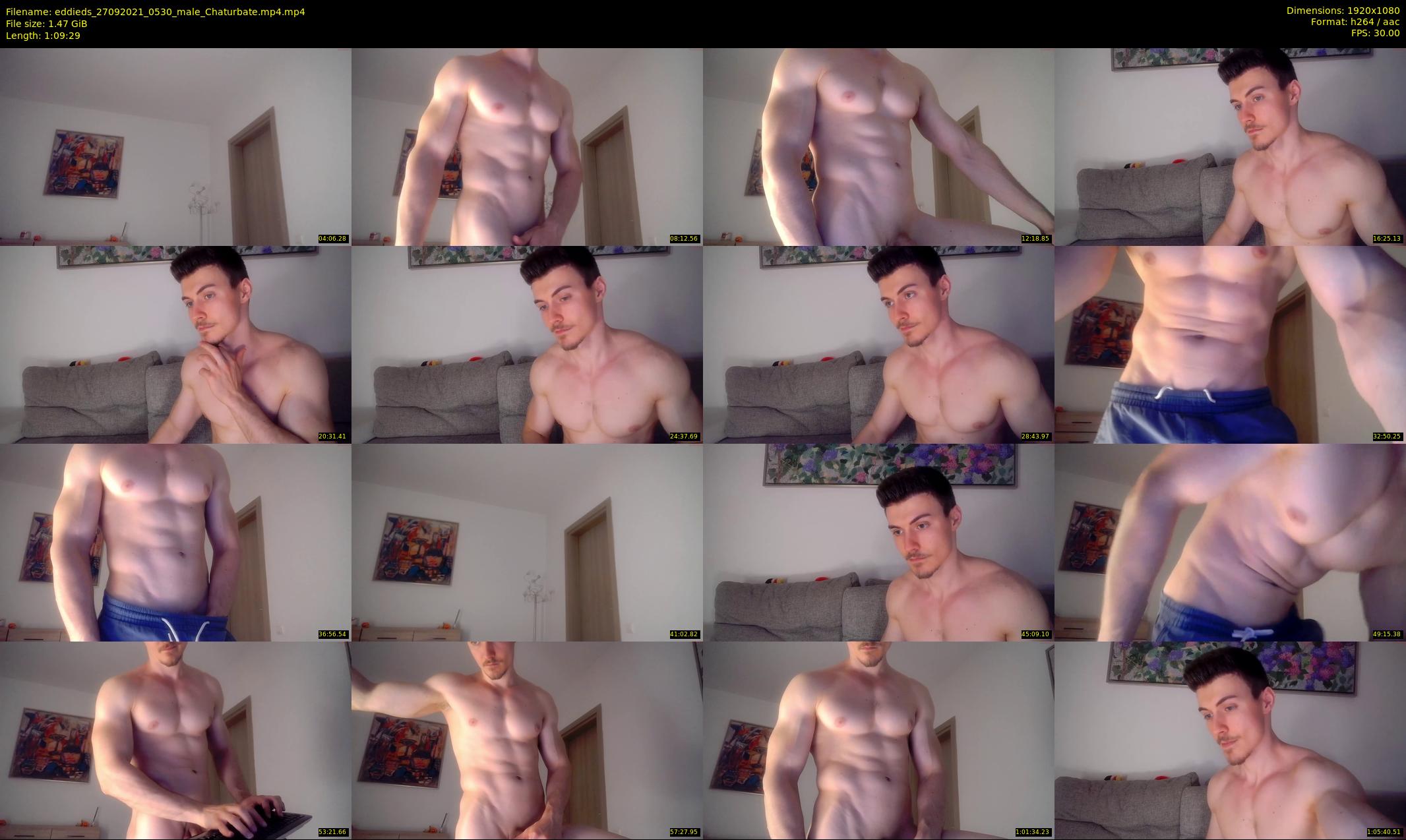 eddieds — 70 minute Chaturbate male cam show recording, 1080p, Sep 27, 2021
