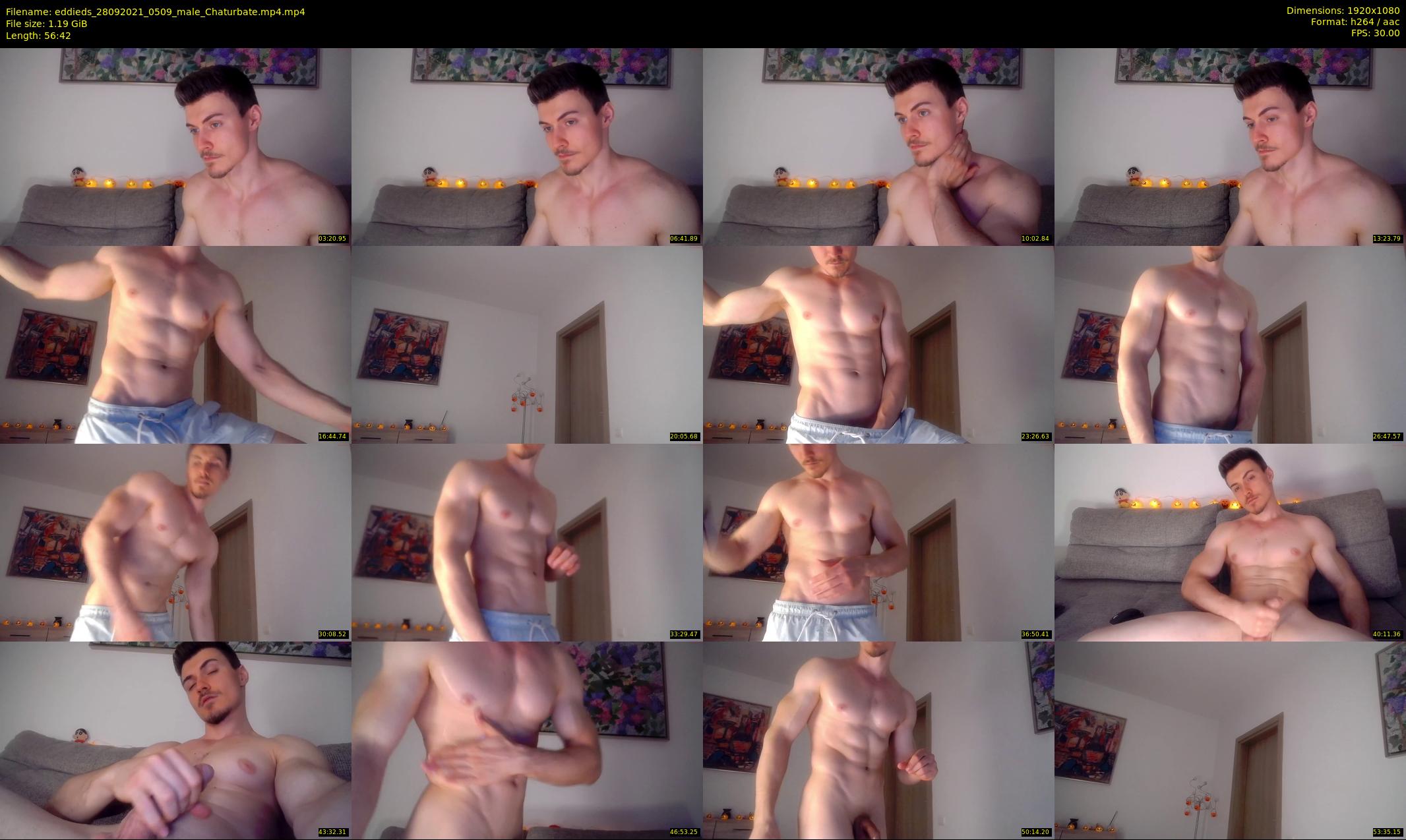 eddieds — 57 minute Chaturbate male cam show recording, 1080p, Sep 28, 2021