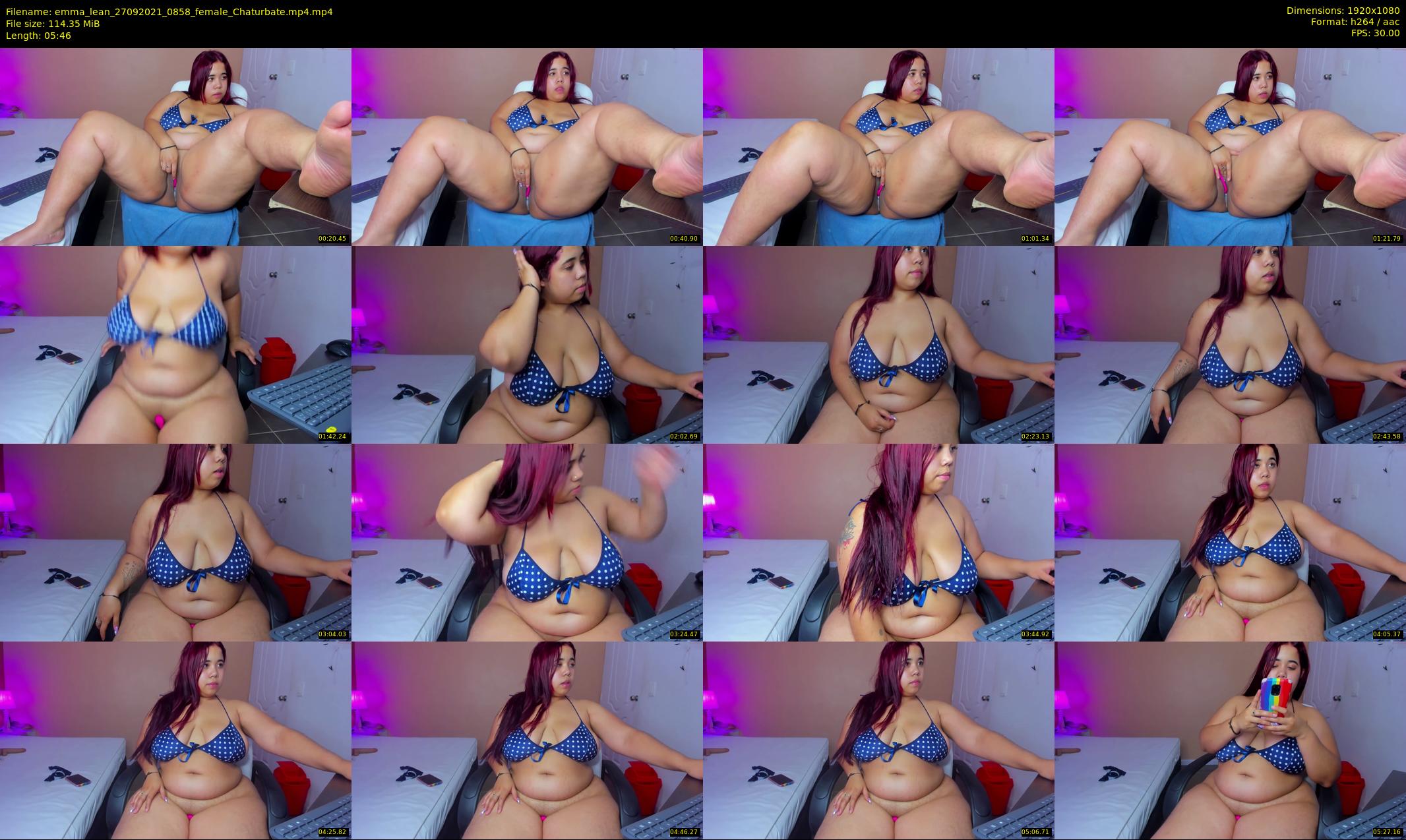 emma_lean — 6 minute Chaturbate female cam show recording, 1080p, Sep 27, 2021