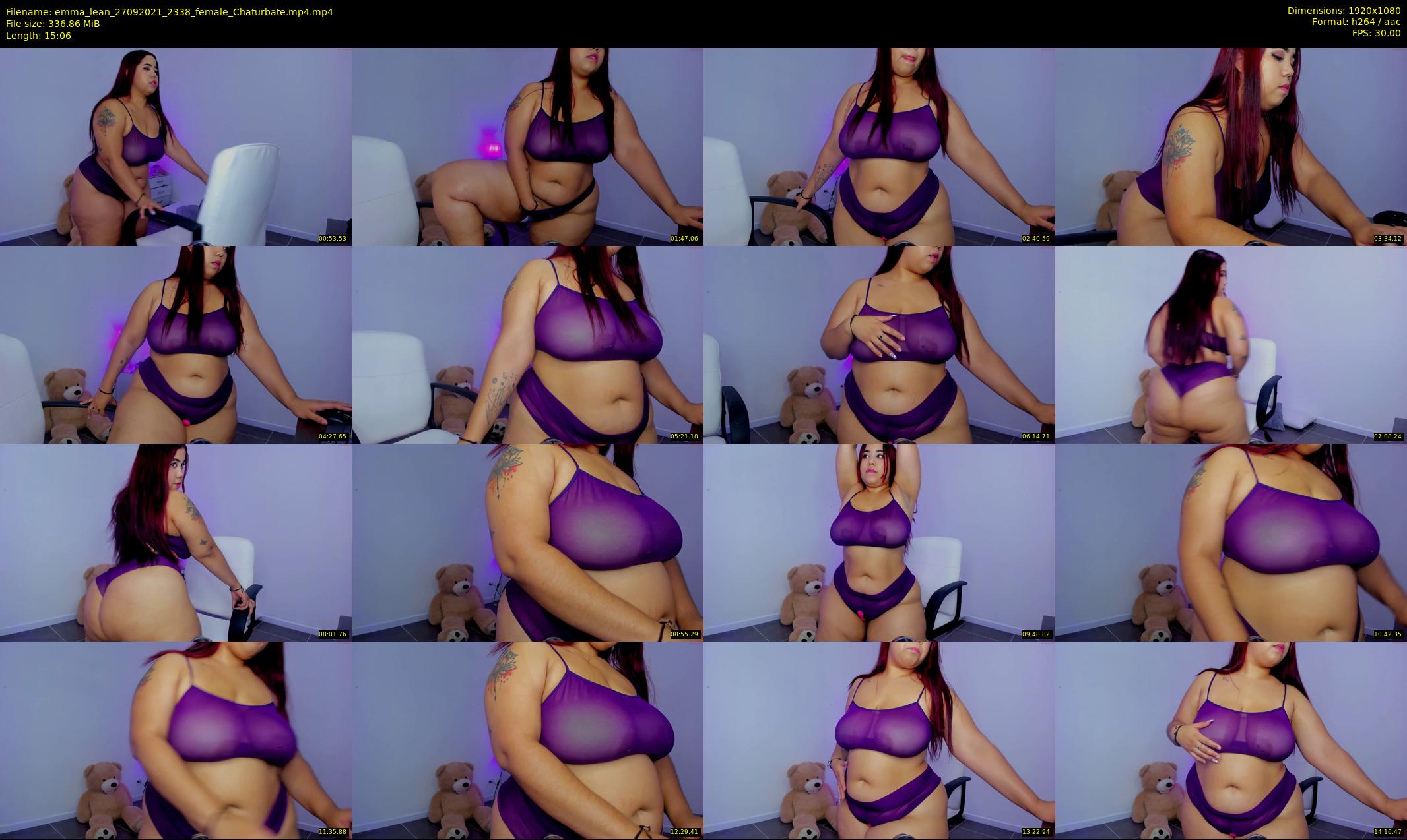 emma_lean — 16 minute Chaturbate female cam show recording, 1080p, Sep 27, 2021